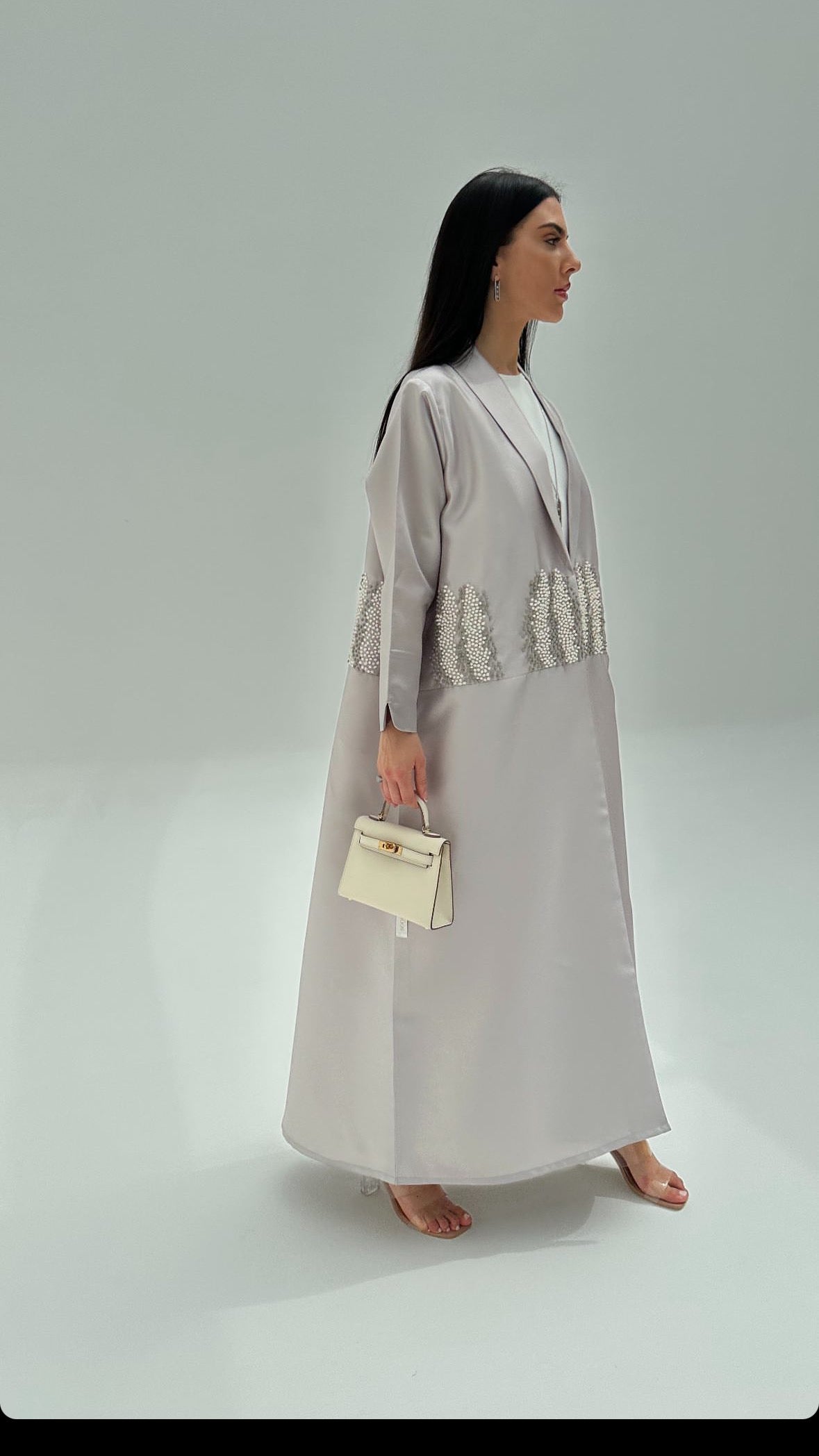 19cm Bag in White – Luxury Mini Bag UAE | Clear UAE
