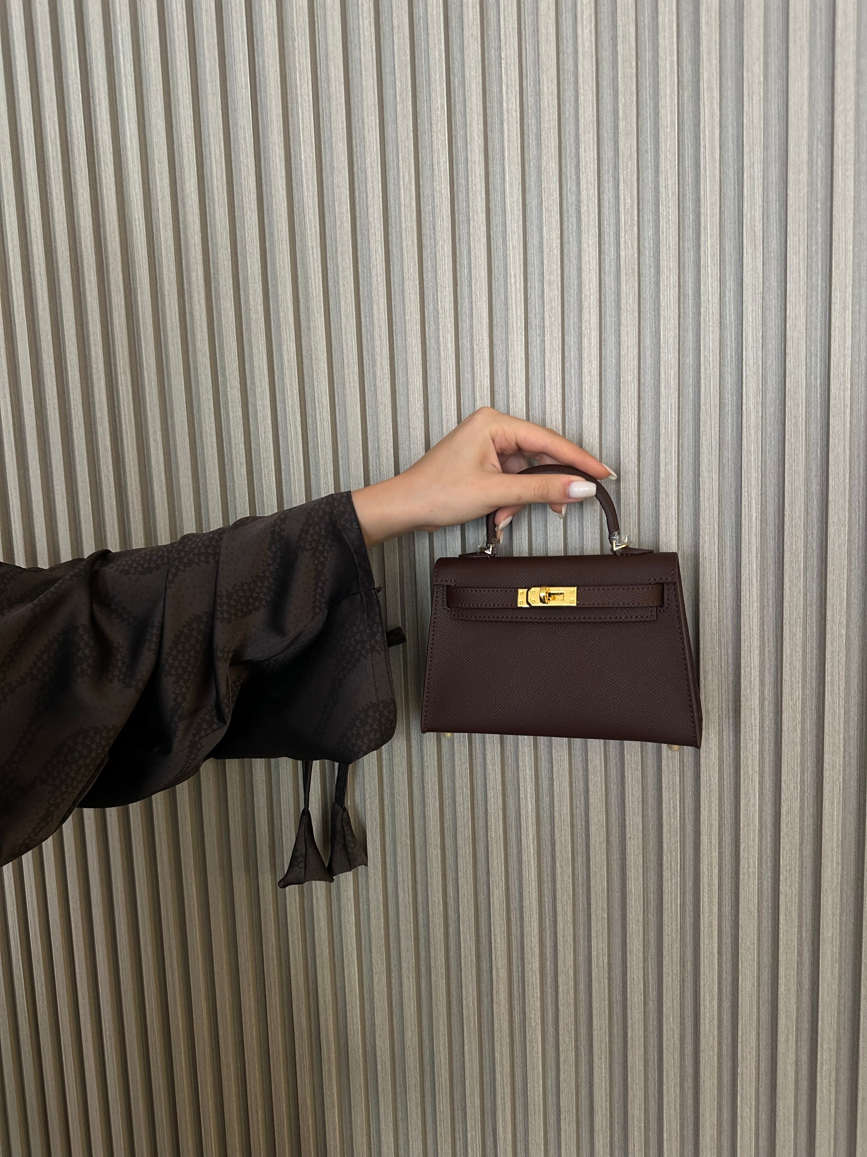 Hermes Kelly Burgundy Interior - Hermes Bag | Clear UAE
