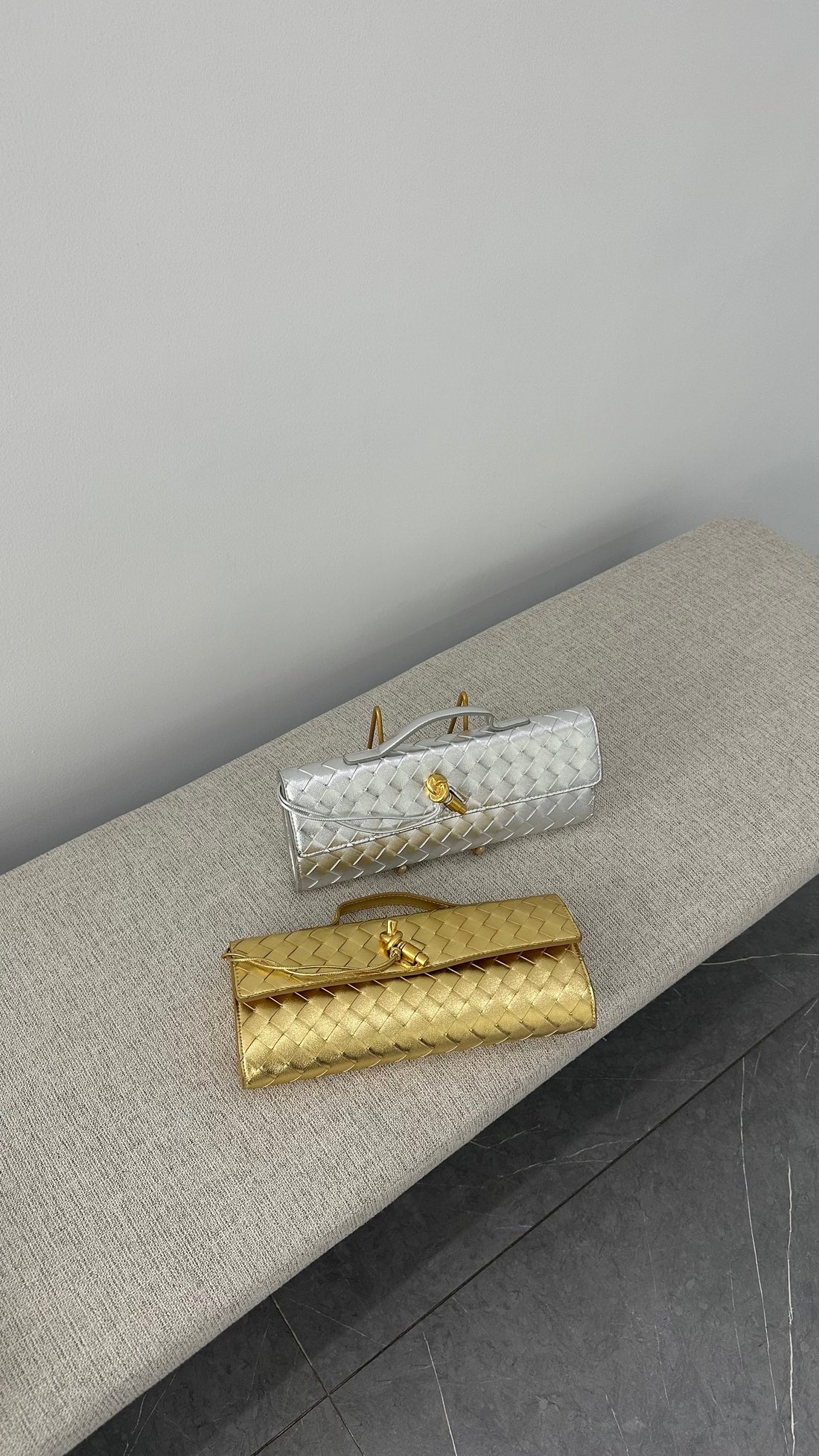 Gold Long bv Clutch