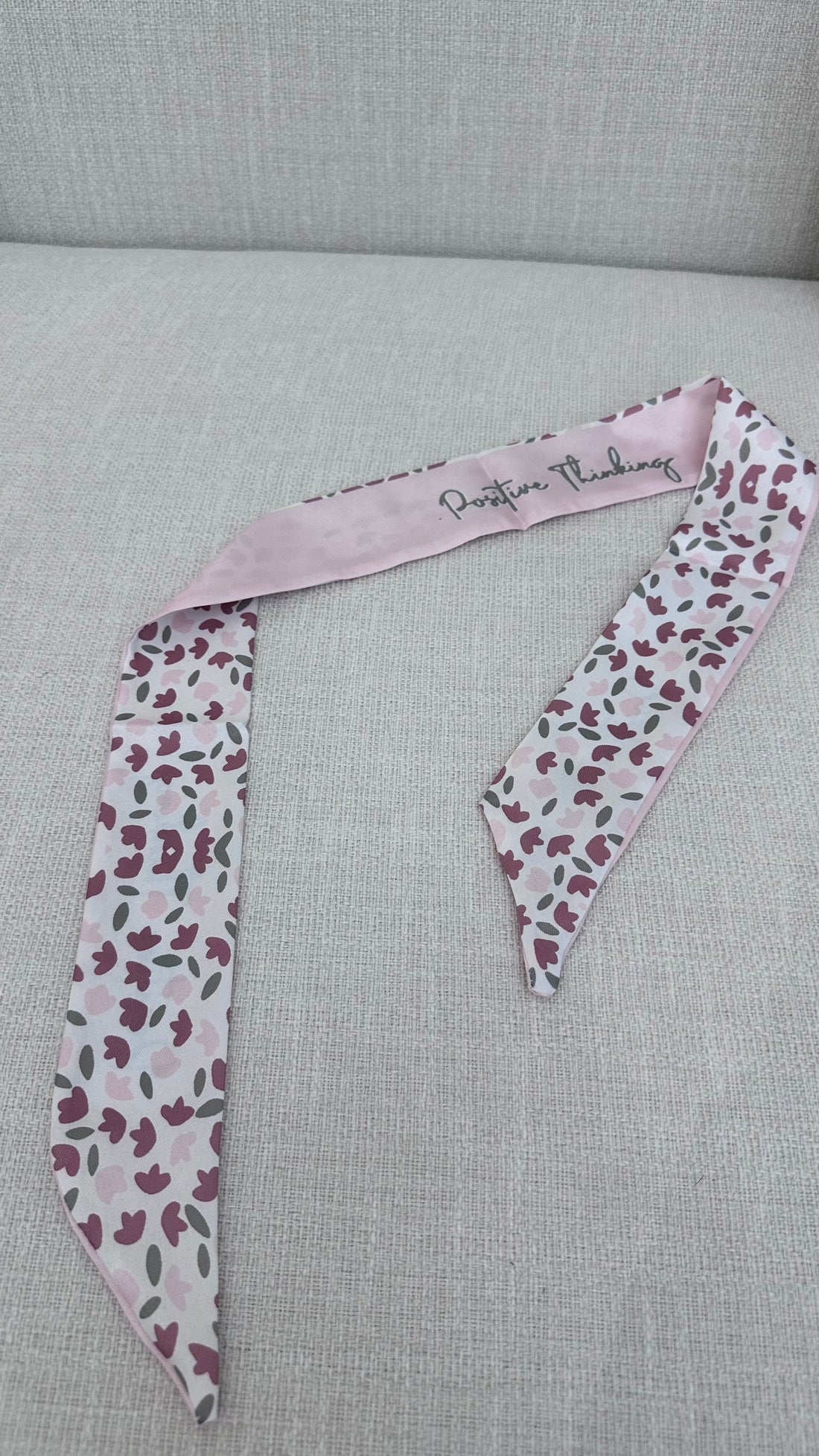 Pink Twilly Scarf