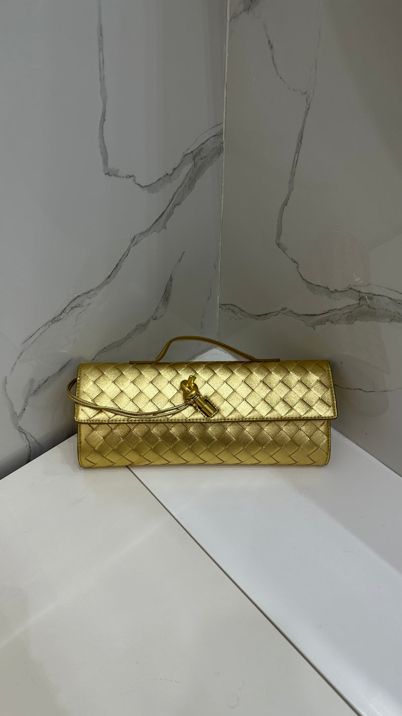 Gold Long bv Clutch