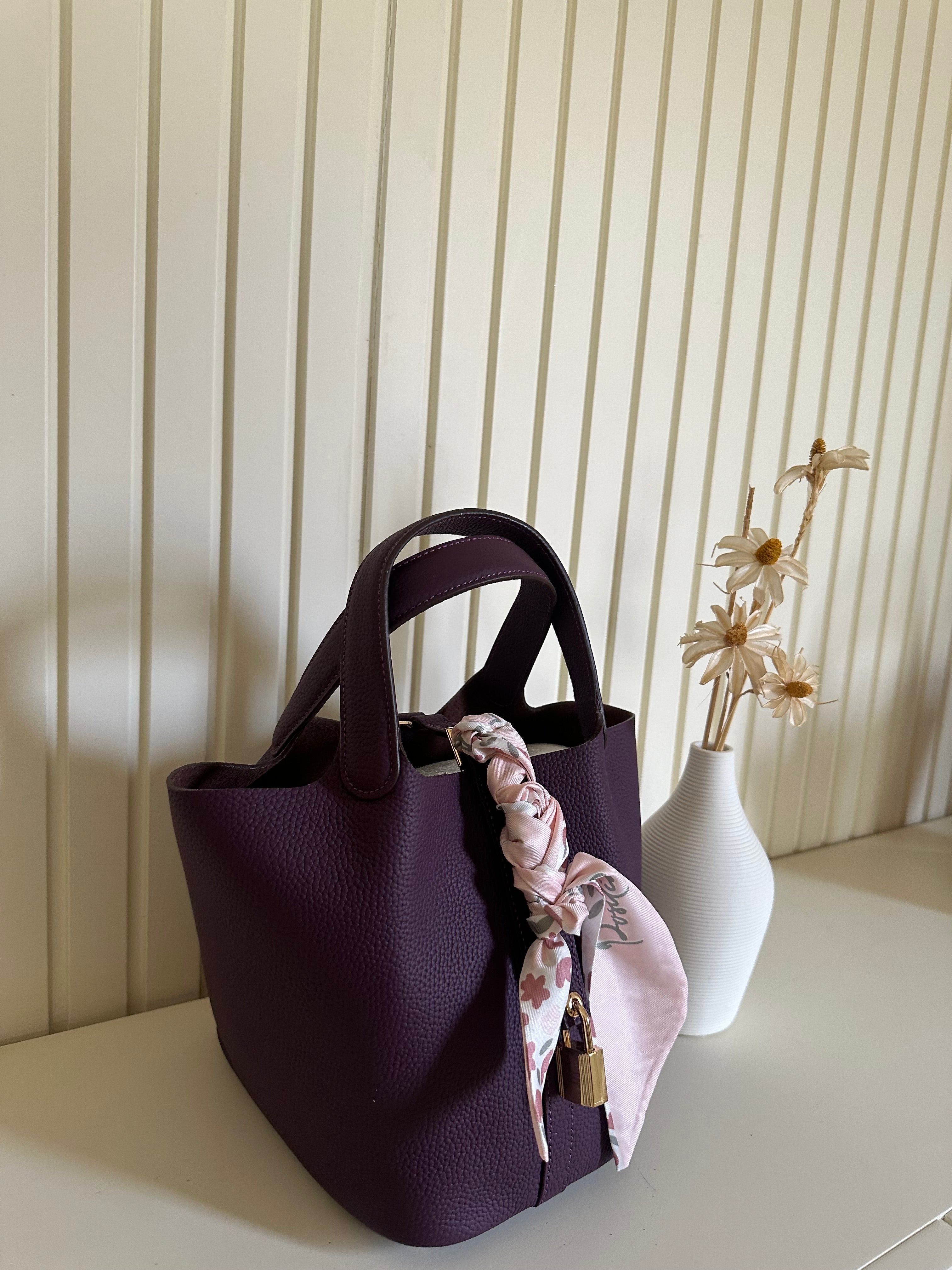 Picotin Bag in Purple – Luxury Shoulder Bag UAE | Clear UAE
