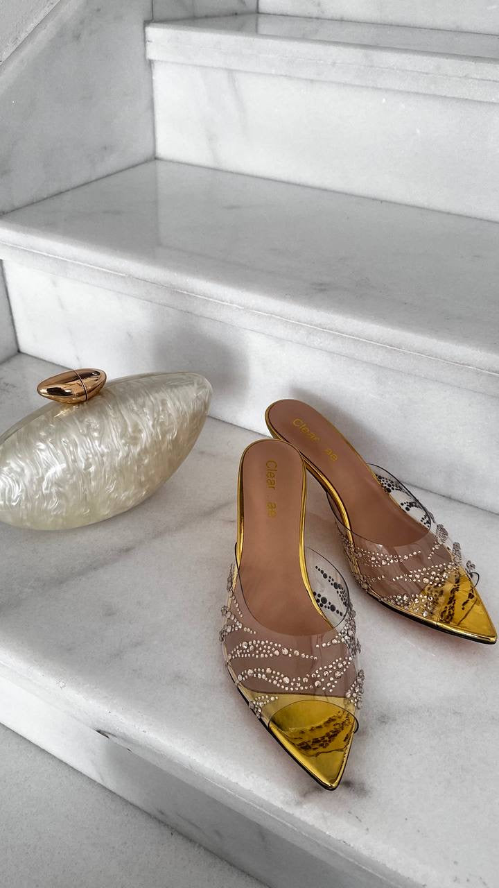 Unique Gold Heels – Luxury Statement Shoes for Women