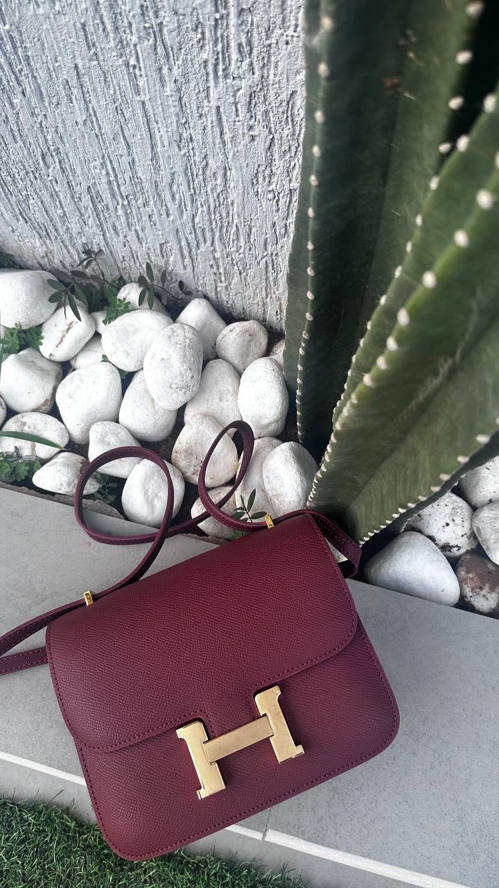 Bottega Pouch - Maroon