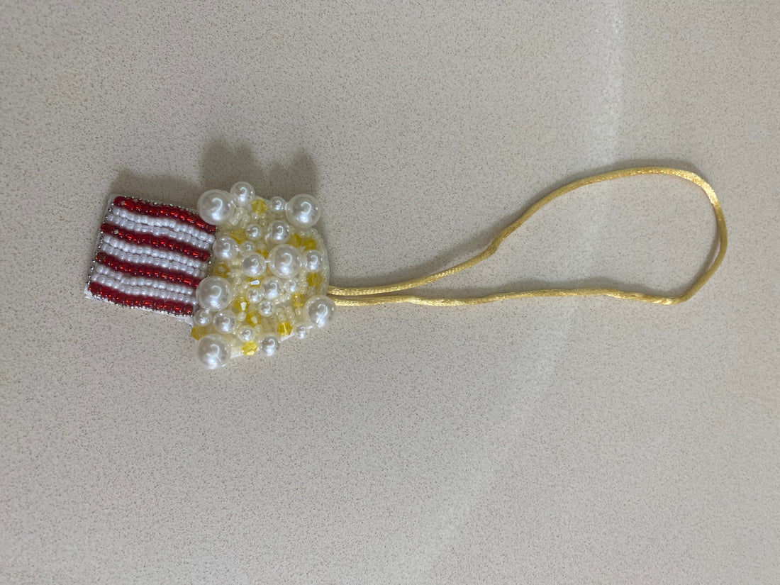 Popcorn Bag Charm