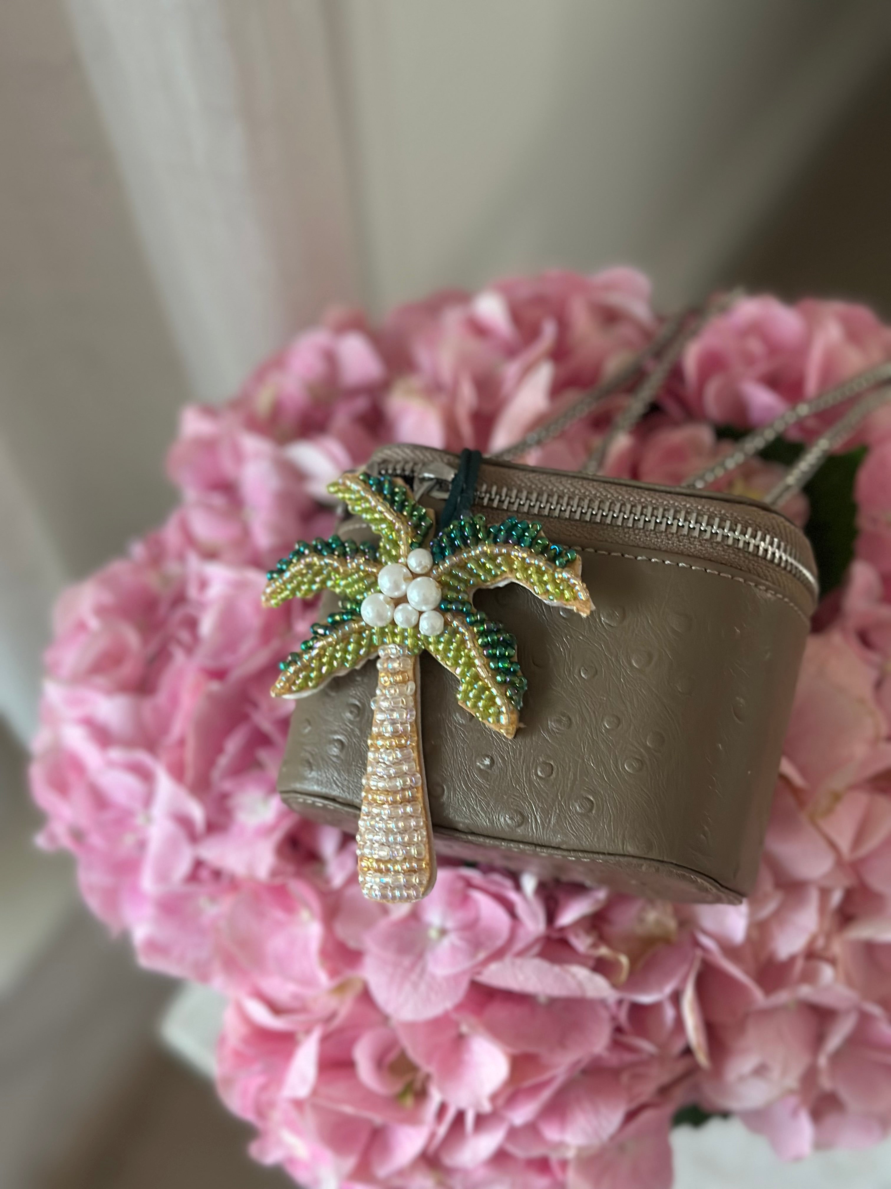 Clear Khaki Mini Bag