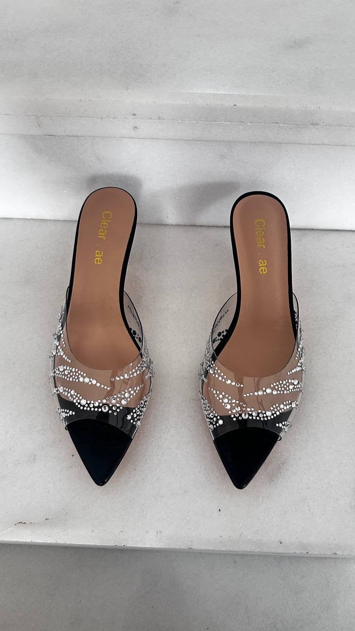 Unique Black Heels