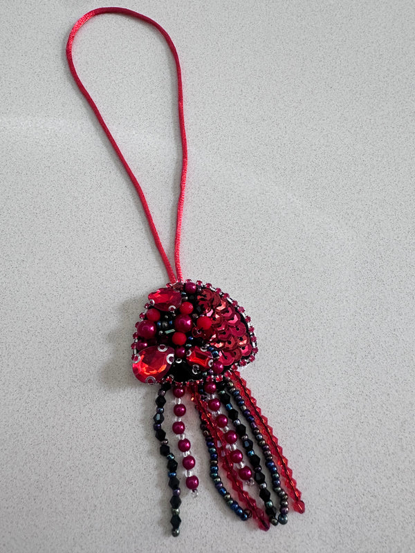 Jelly fish charm