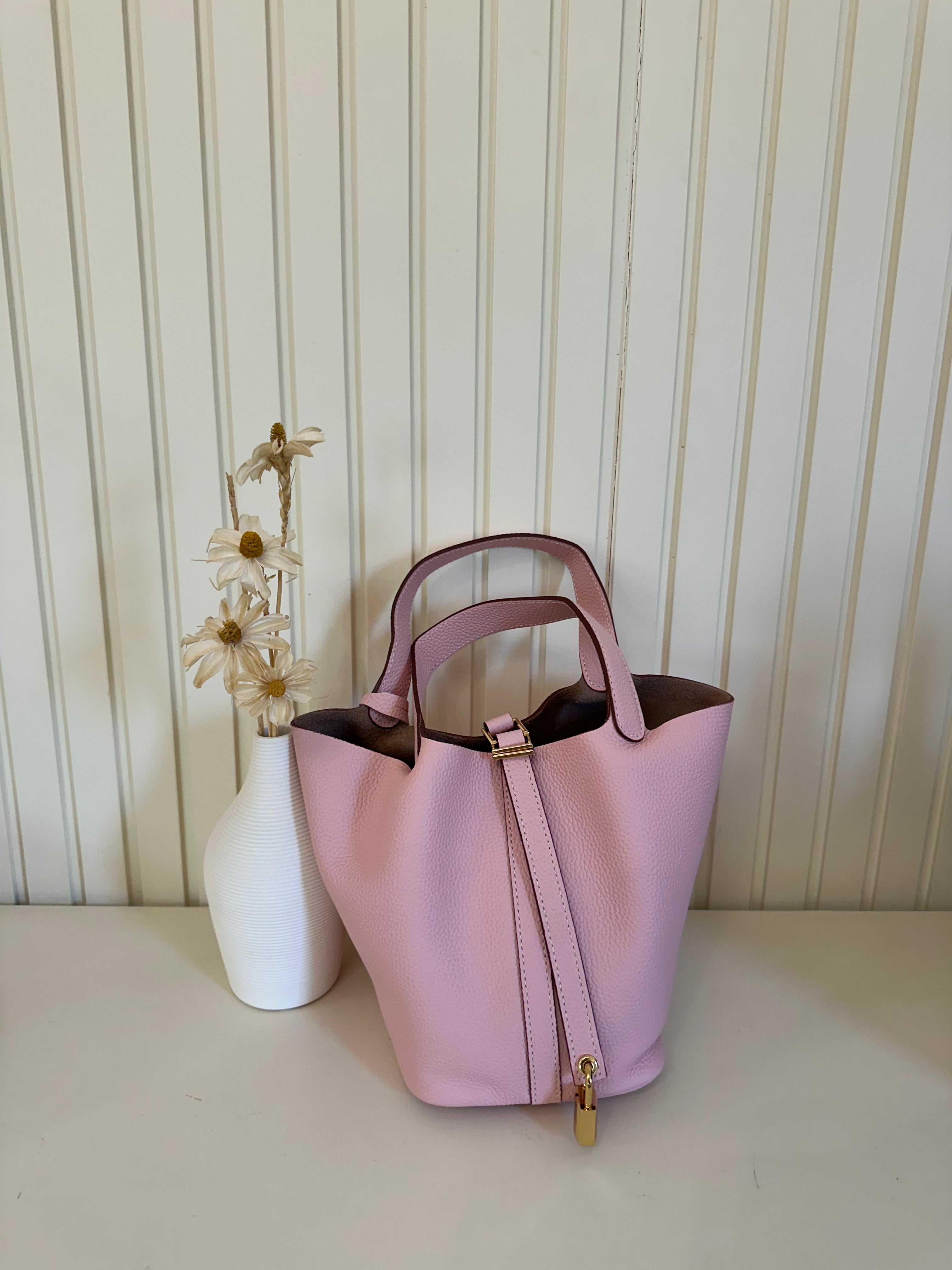 P Bag in Pink – Luxury Mini Bag UAE | Clear UAE