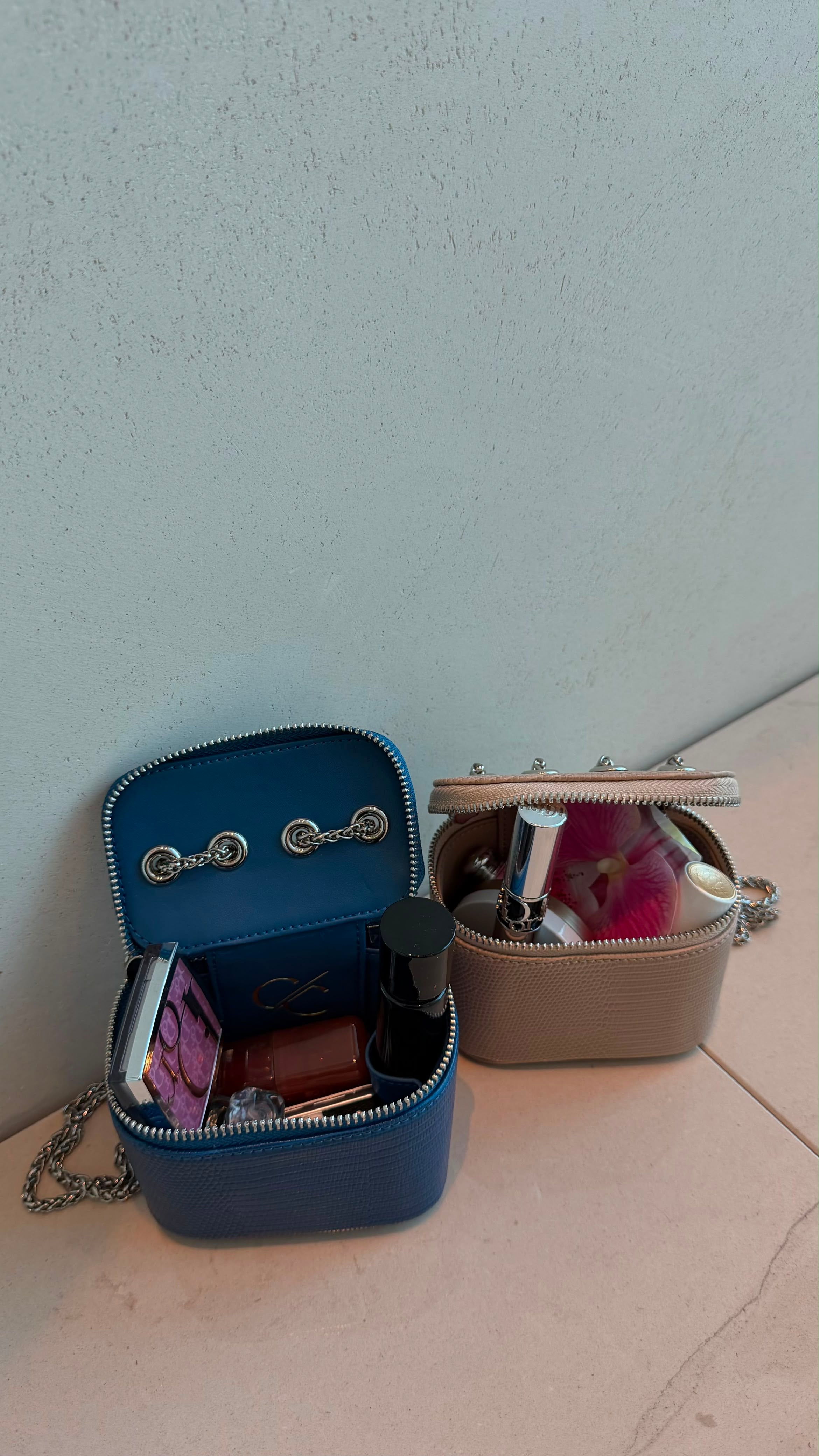 Mini Vanity Chain Bag – beige