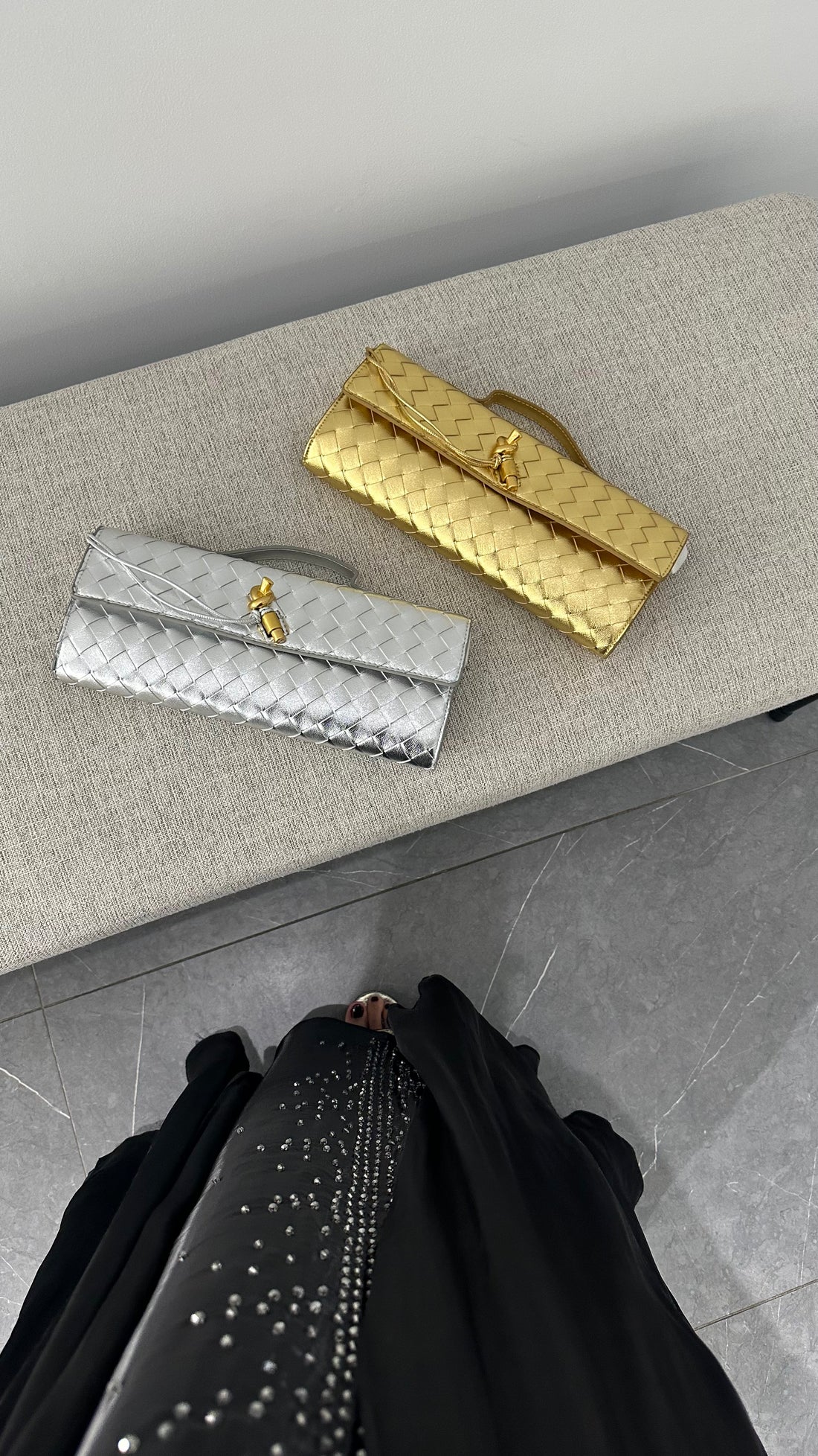 Gold Long bv Clutch