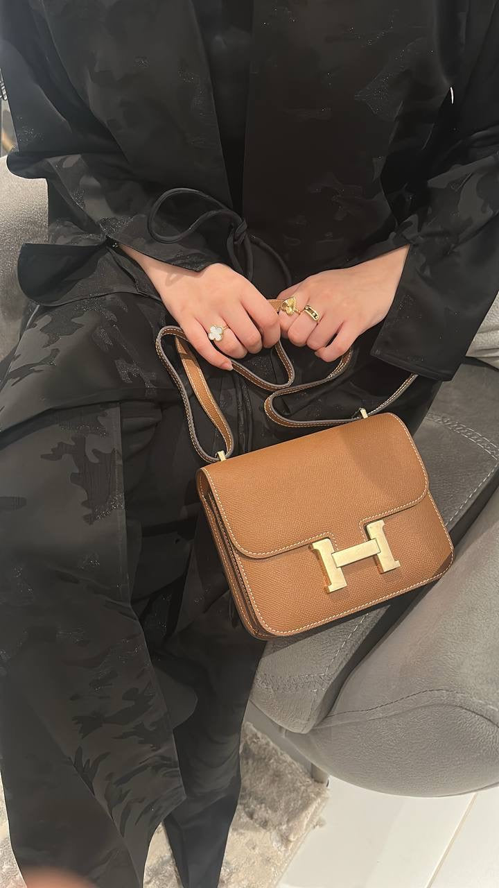 Constance Bag Brown UAE – Luxury Leather Handbag