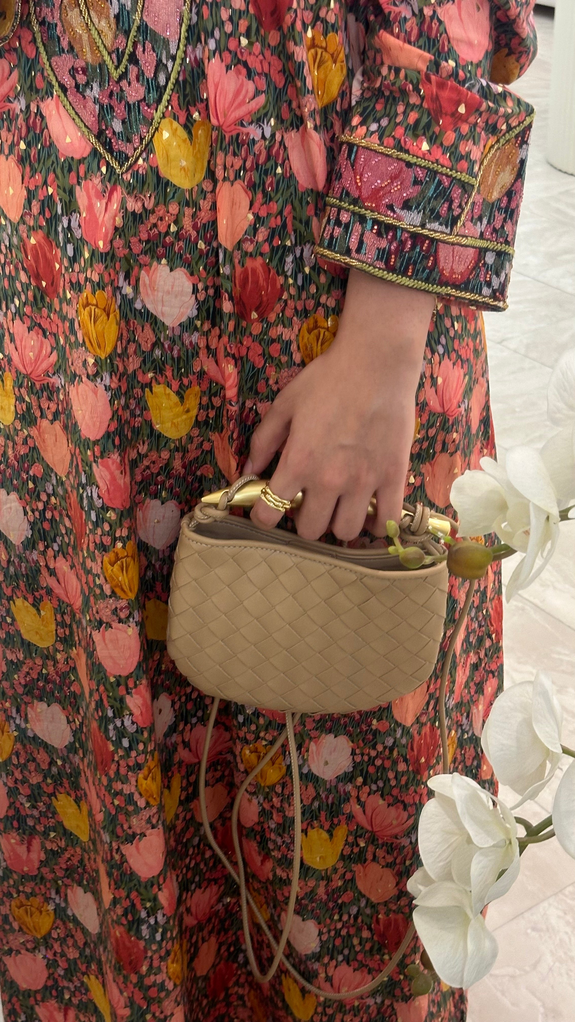 Sardine Bag Beige - Luxury Mini Bag UAE | Clear UAE
