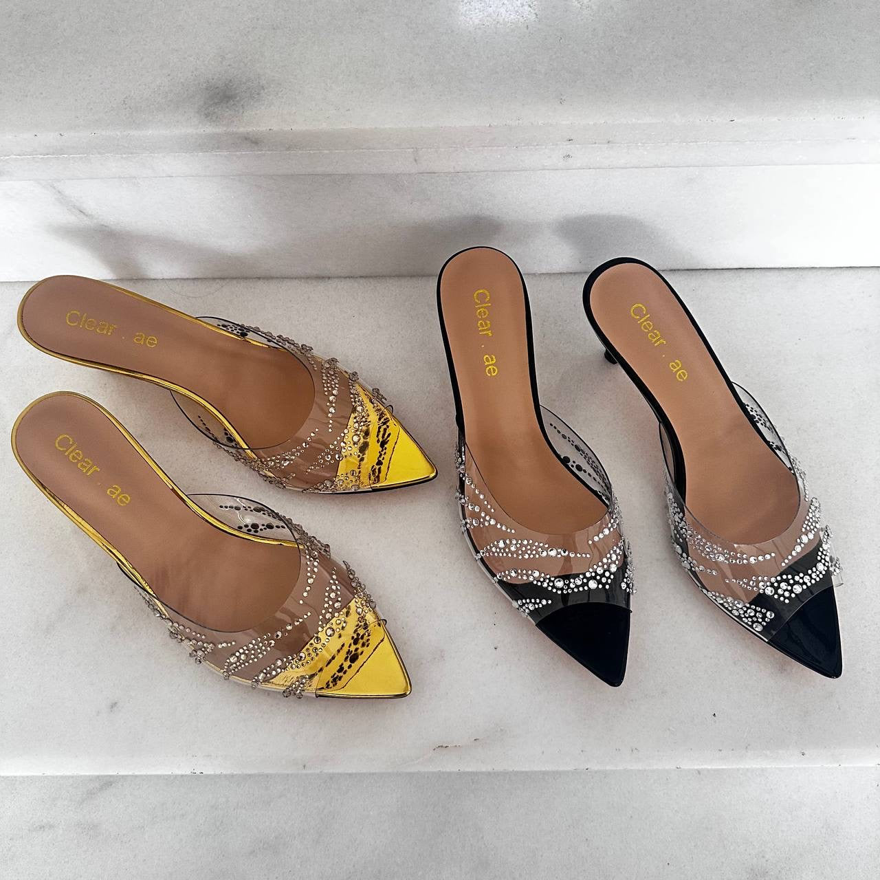 Unique Gold Heels – Luxury Statement Shoes for Women