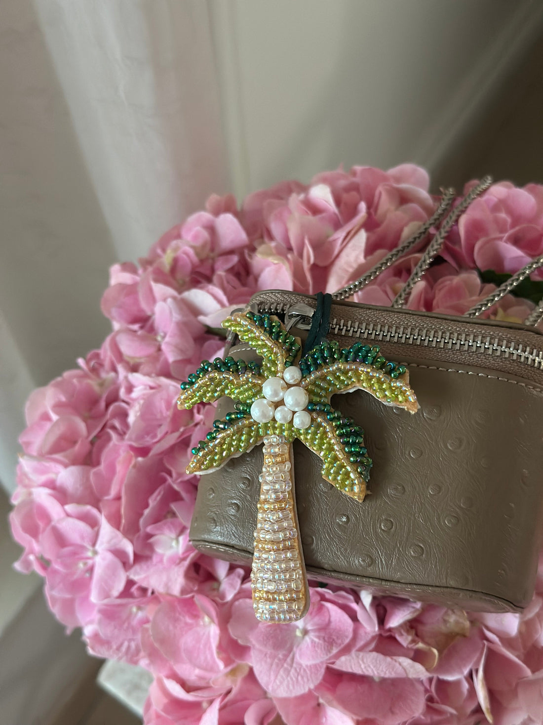 Clear Khaki Mini Bag