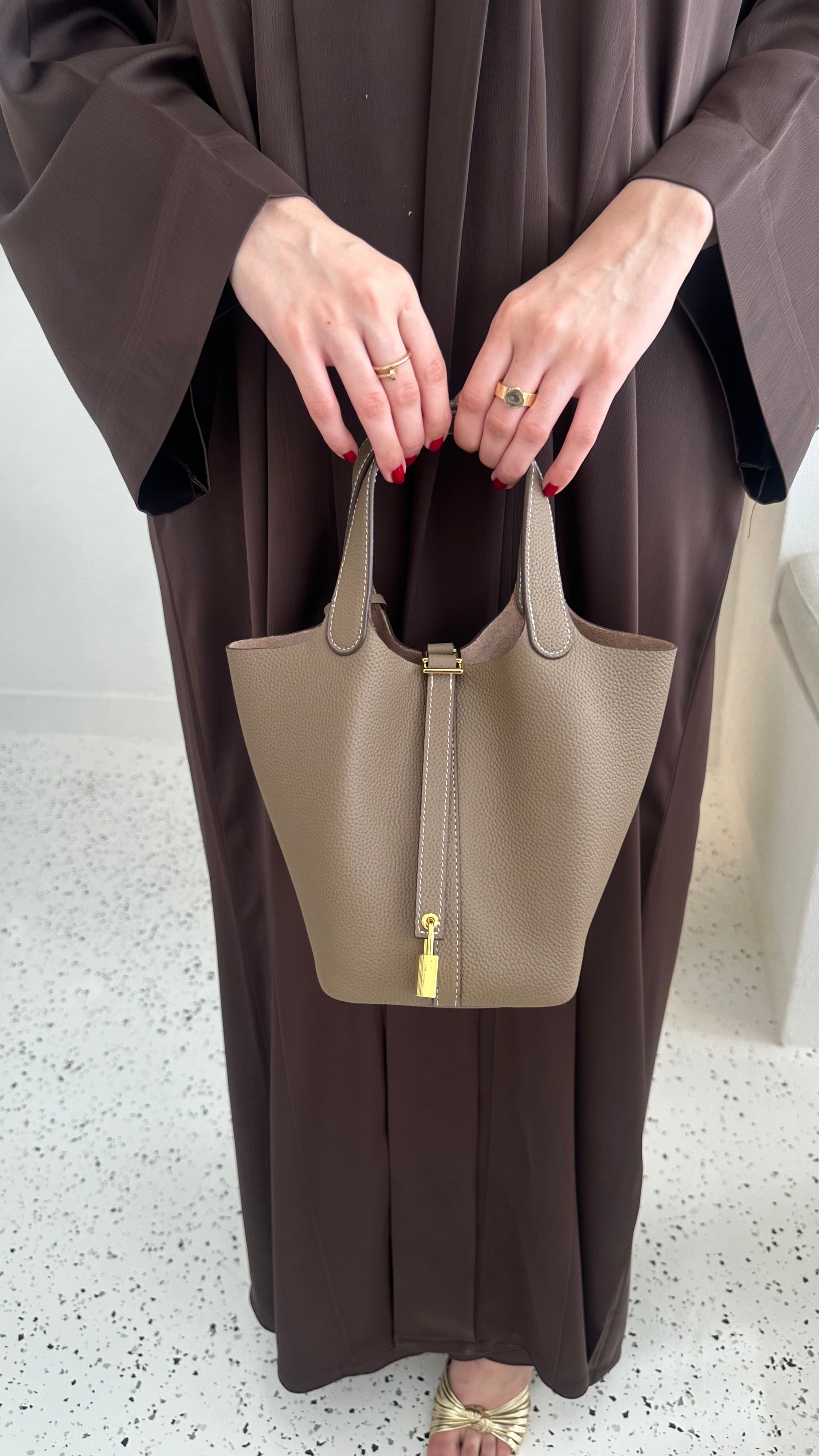 Picotin Bag Black - Luxury Mini Bag UAE | Clear UAE
