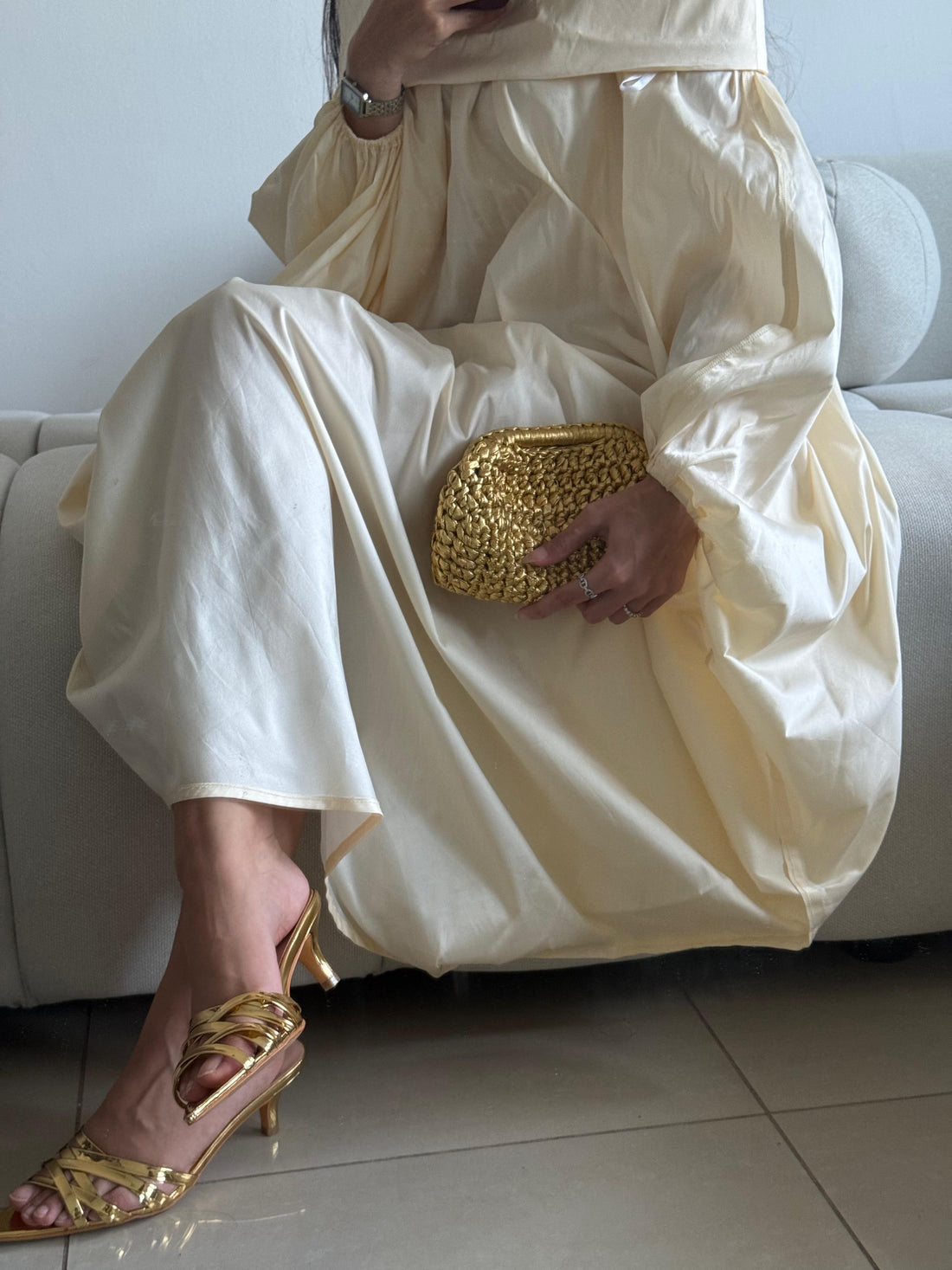 Gold 5cm Heels