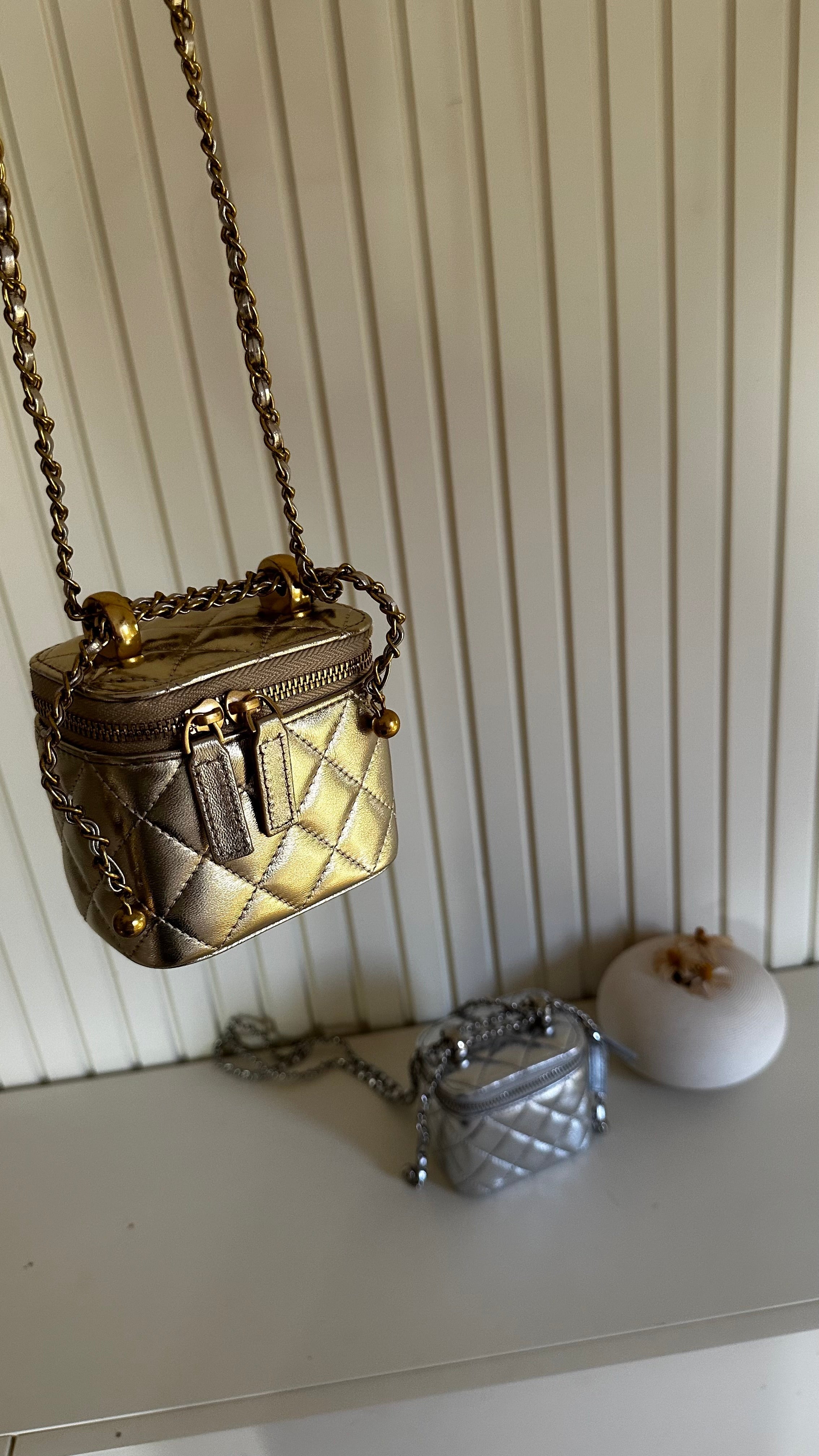 Micro Gold Bag
