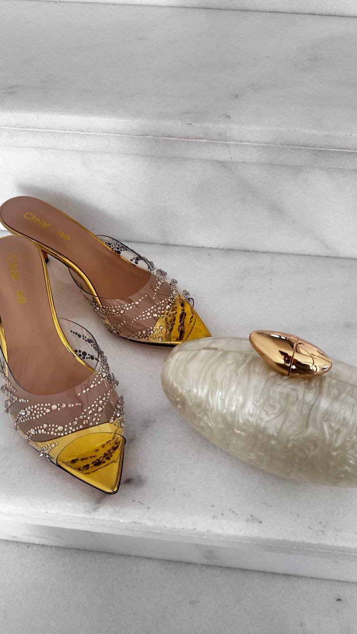 Unique Gold Heels – Luxury Statement Shoes for Women