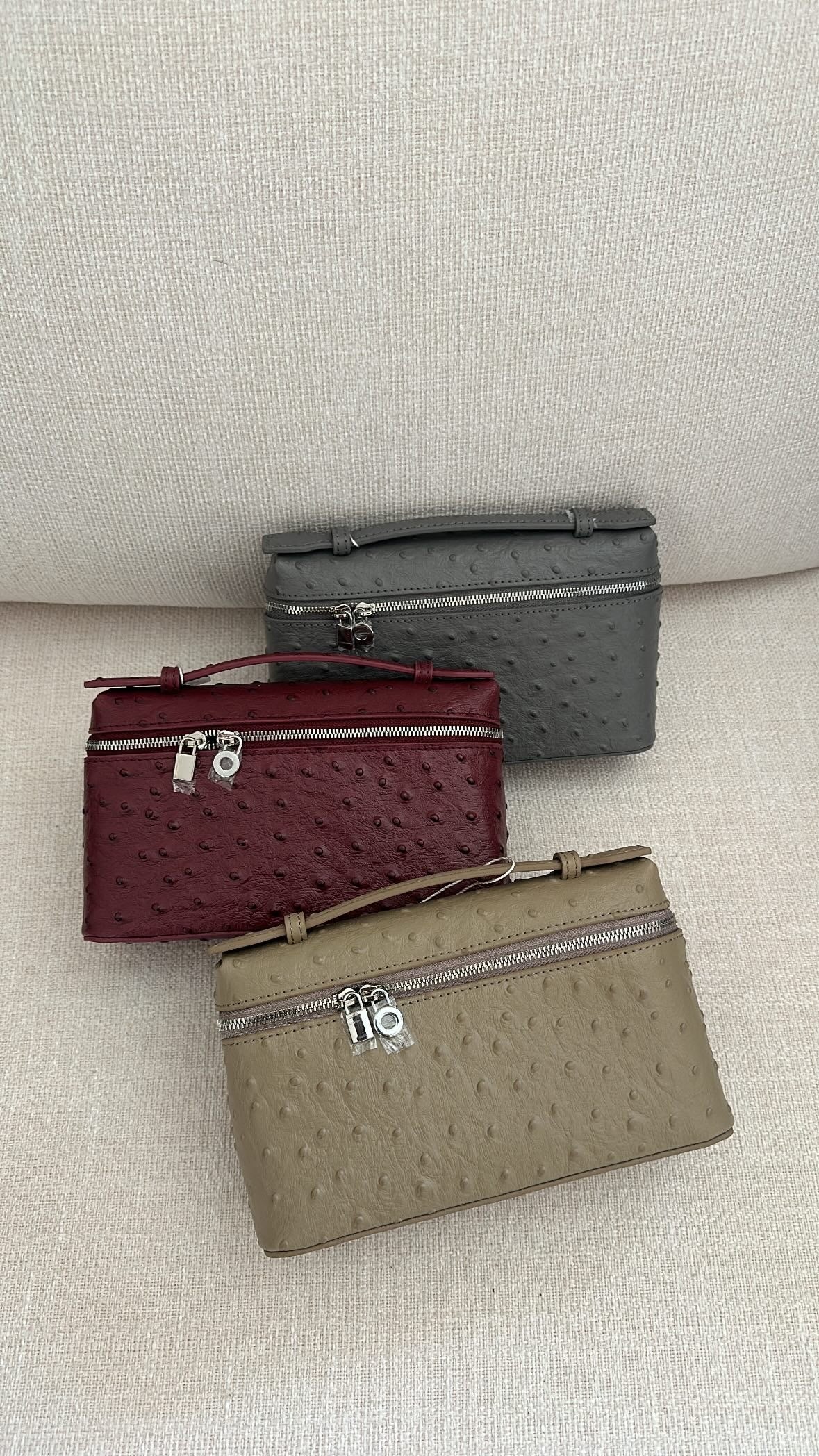 Ostrich Bag - Etoupe