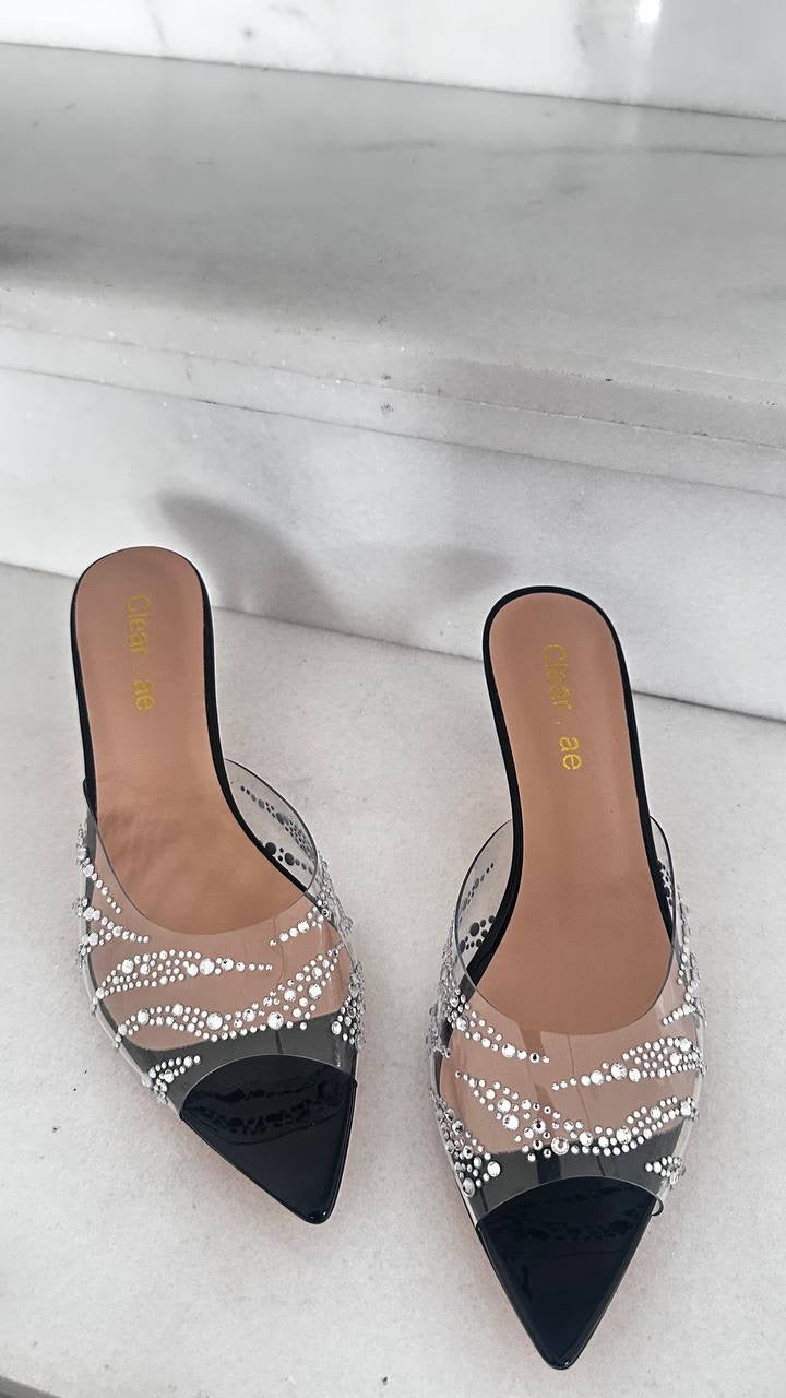 Unique Black Heels