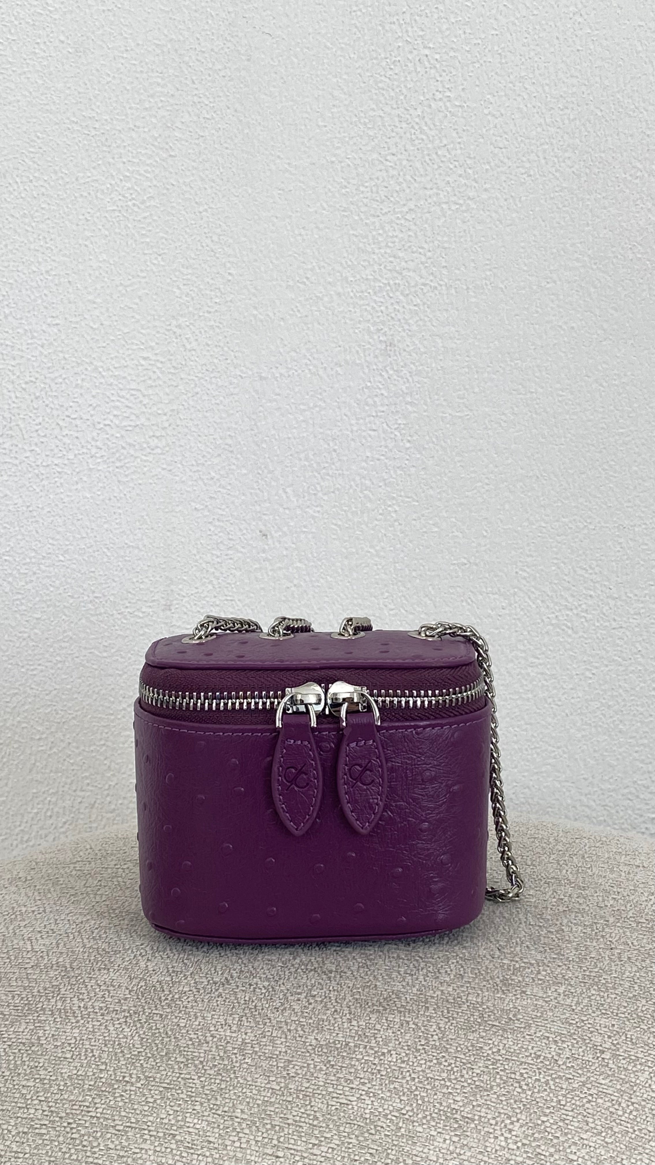 Ostrich Purple Bag