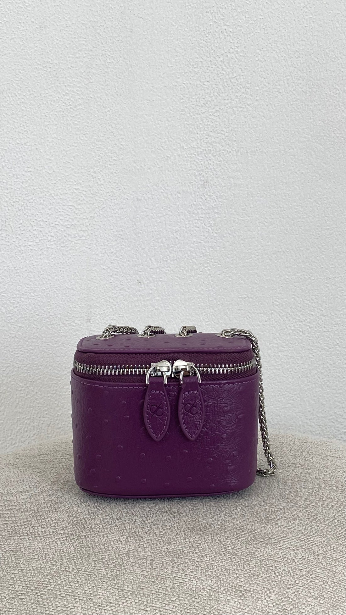 Ostrich Purple Bag
