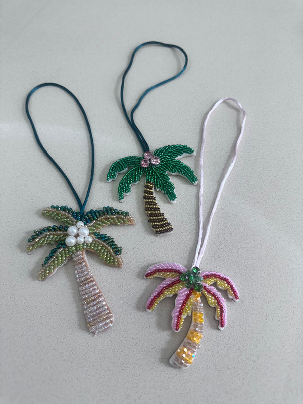 Palm tree charms