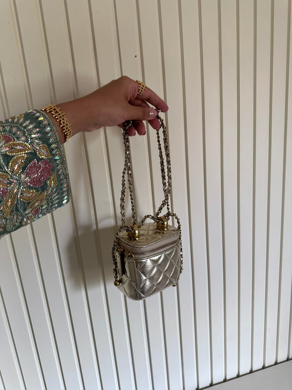 Micro Gold Bag