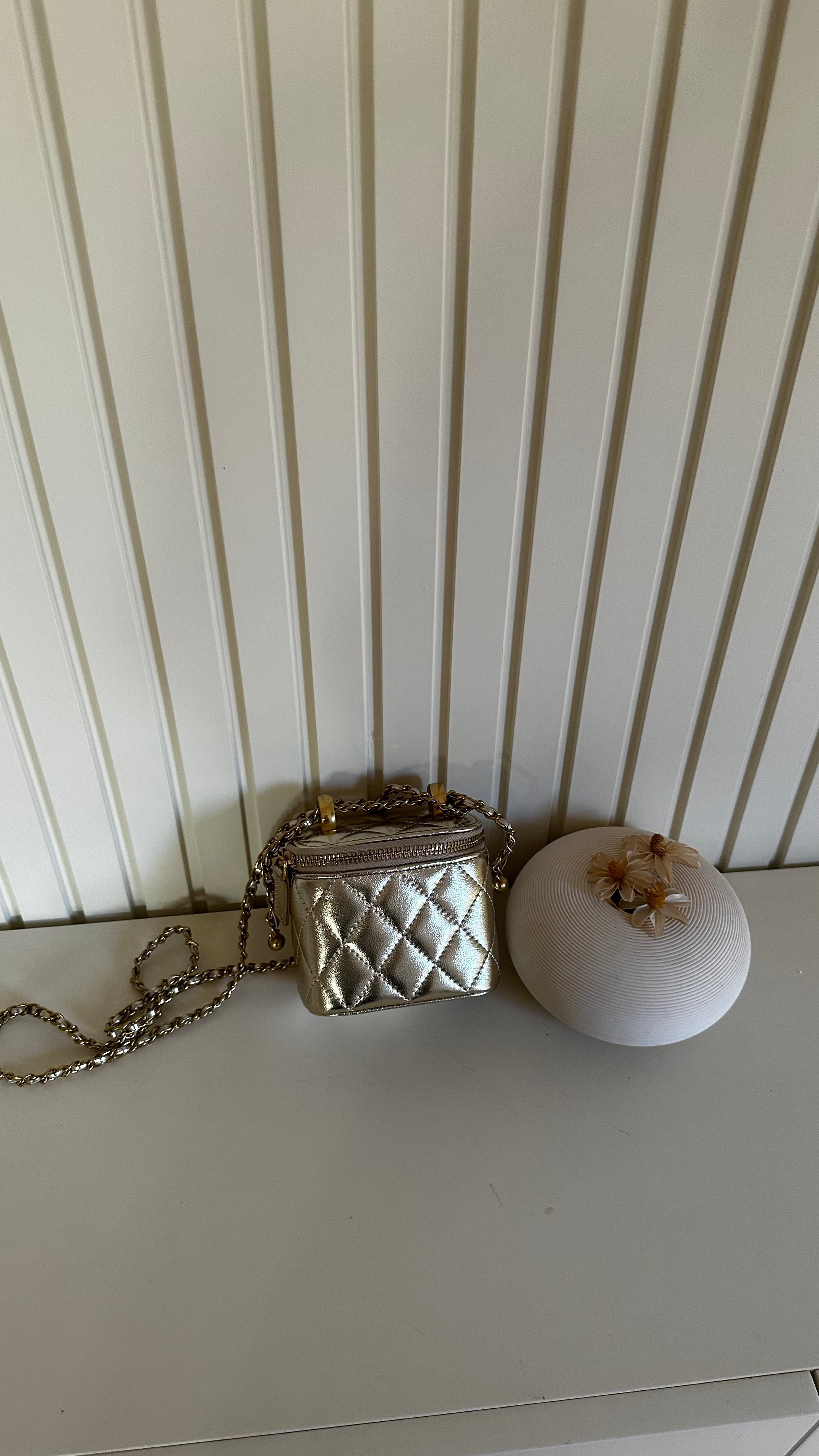 Micro Gold Bag