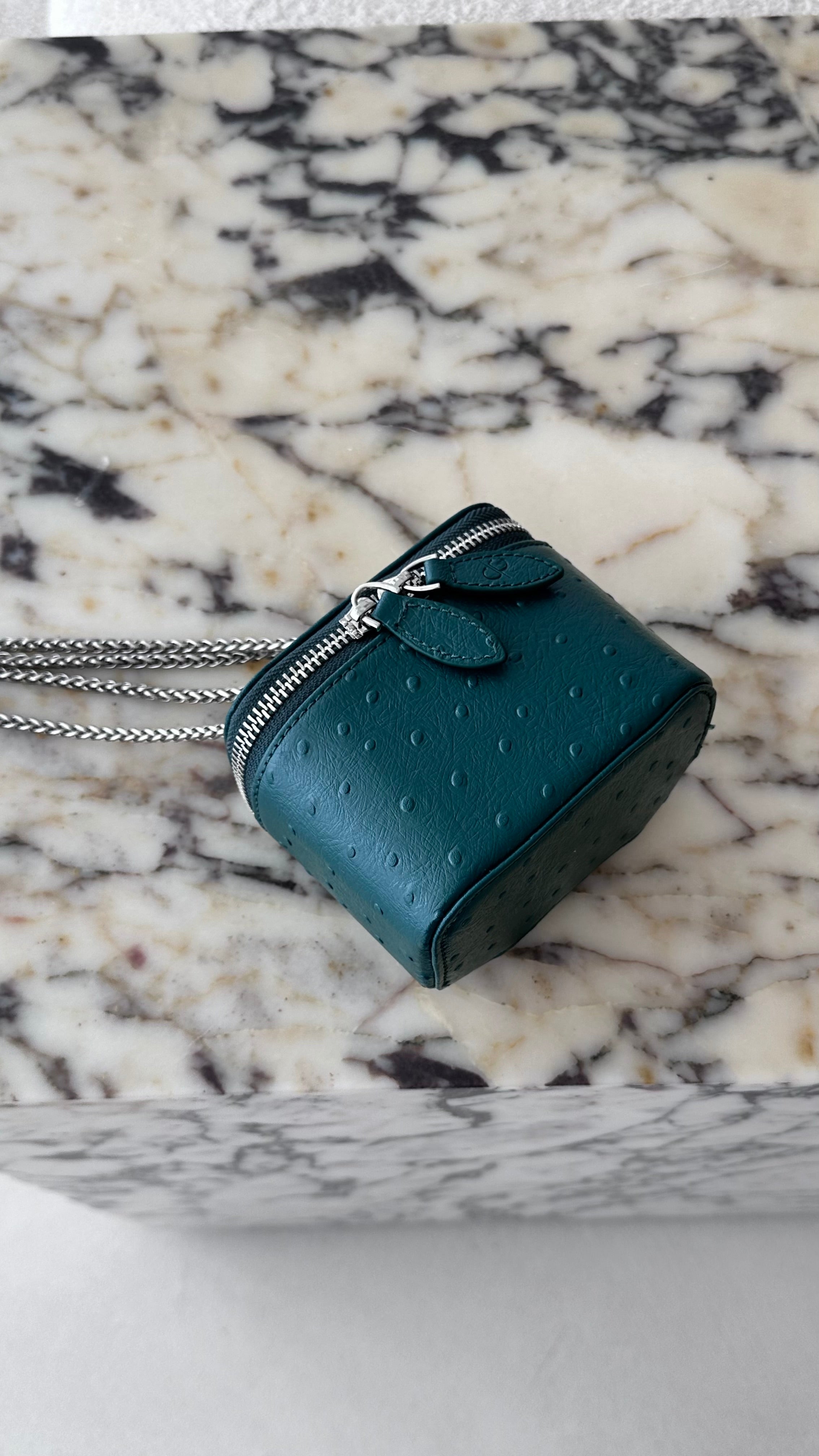 Clear Green Mini Bag