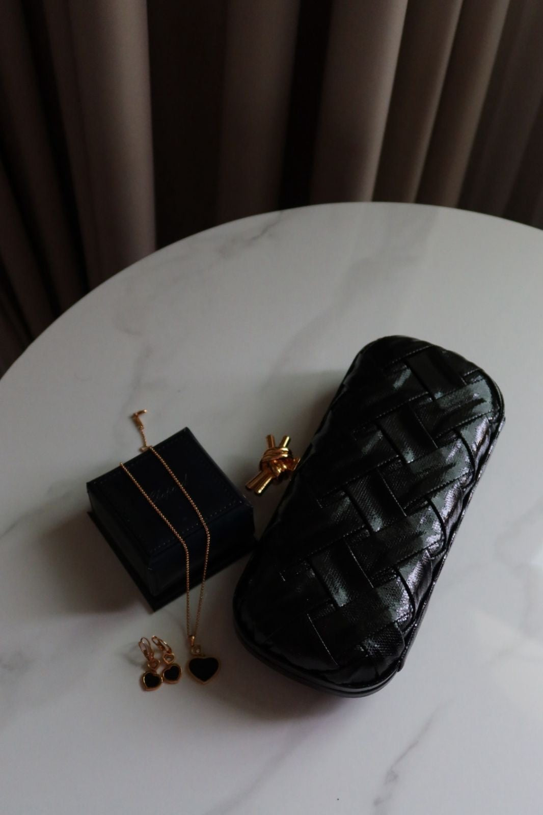 Unique Black Clutch – luxury black clutch bag UAE | Clear UAE

