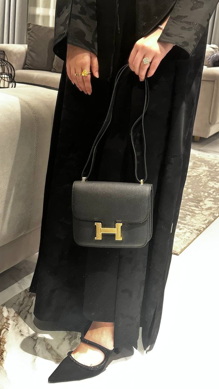 Constance Bag in Black – Luxury Shoulder Bag UAE | Clear UAE
