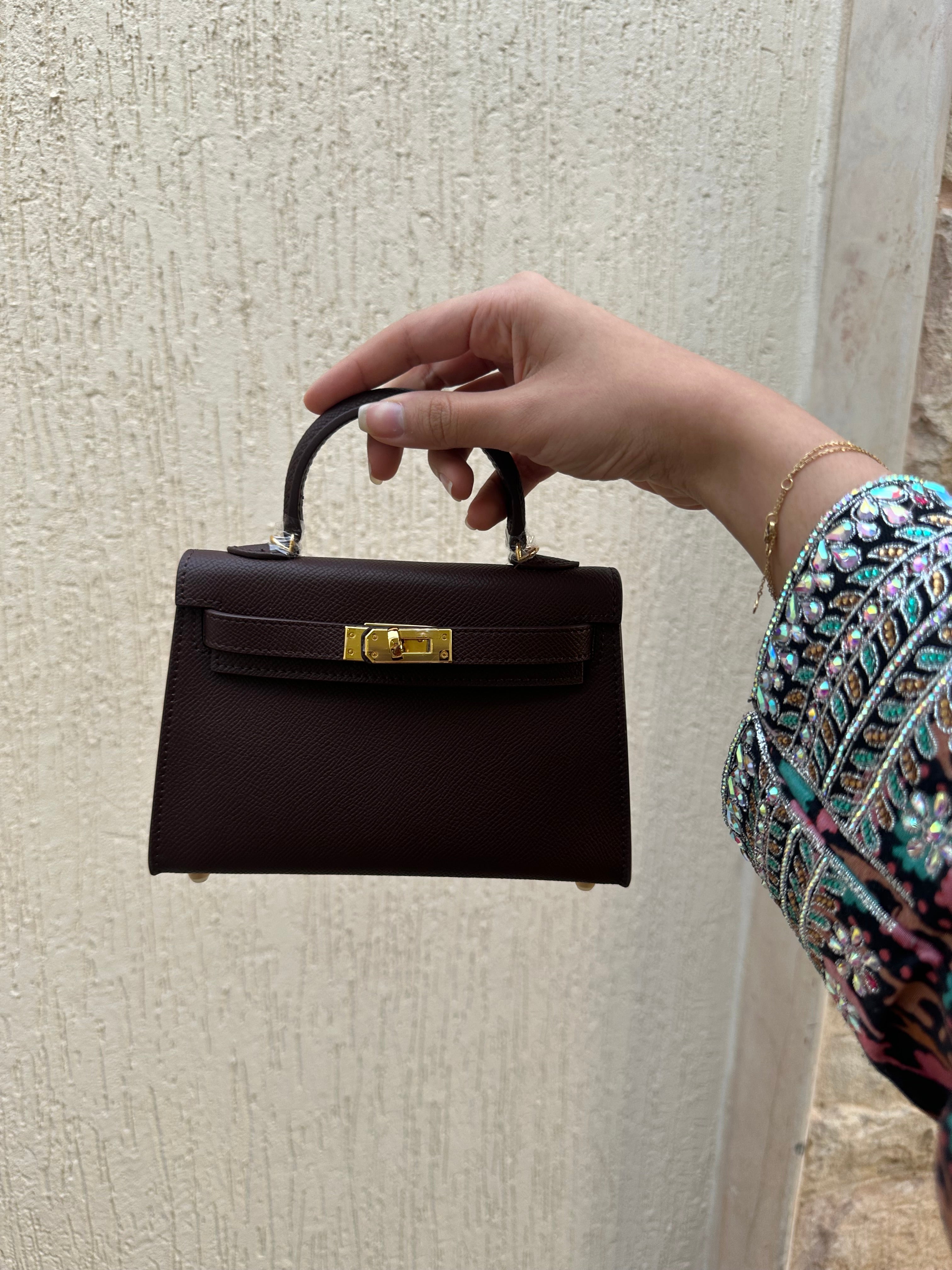 Hermes Kelly Burgundy Interior - Hermes Bag | Clear UAE
