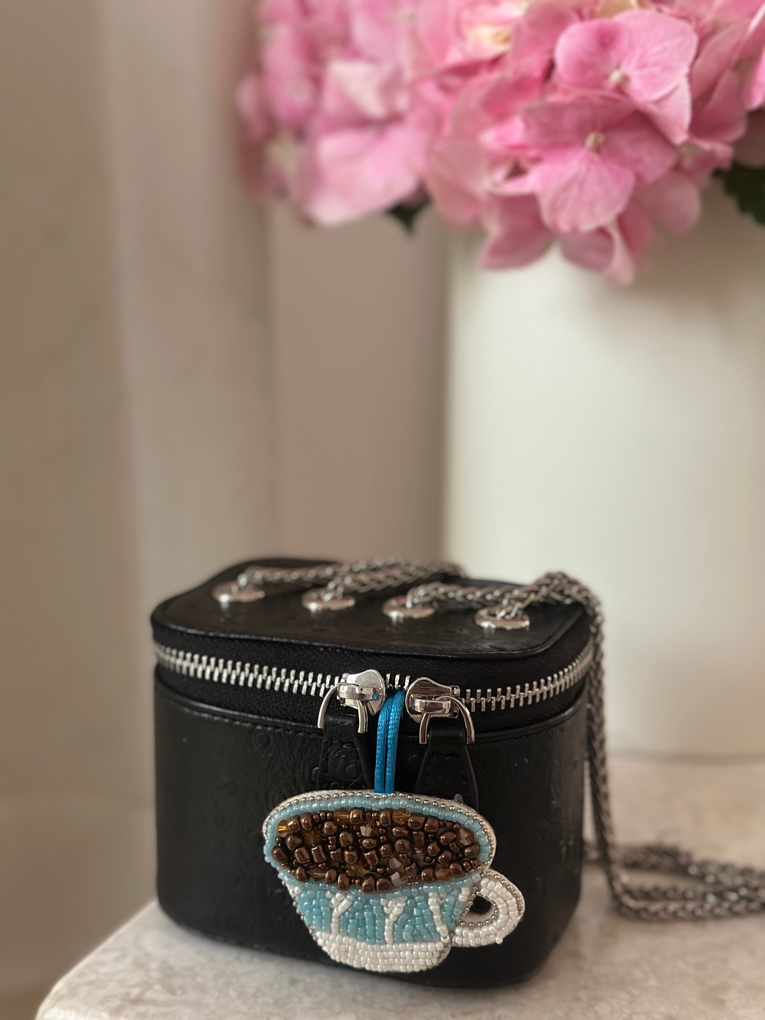 Clear Black Mini Bag