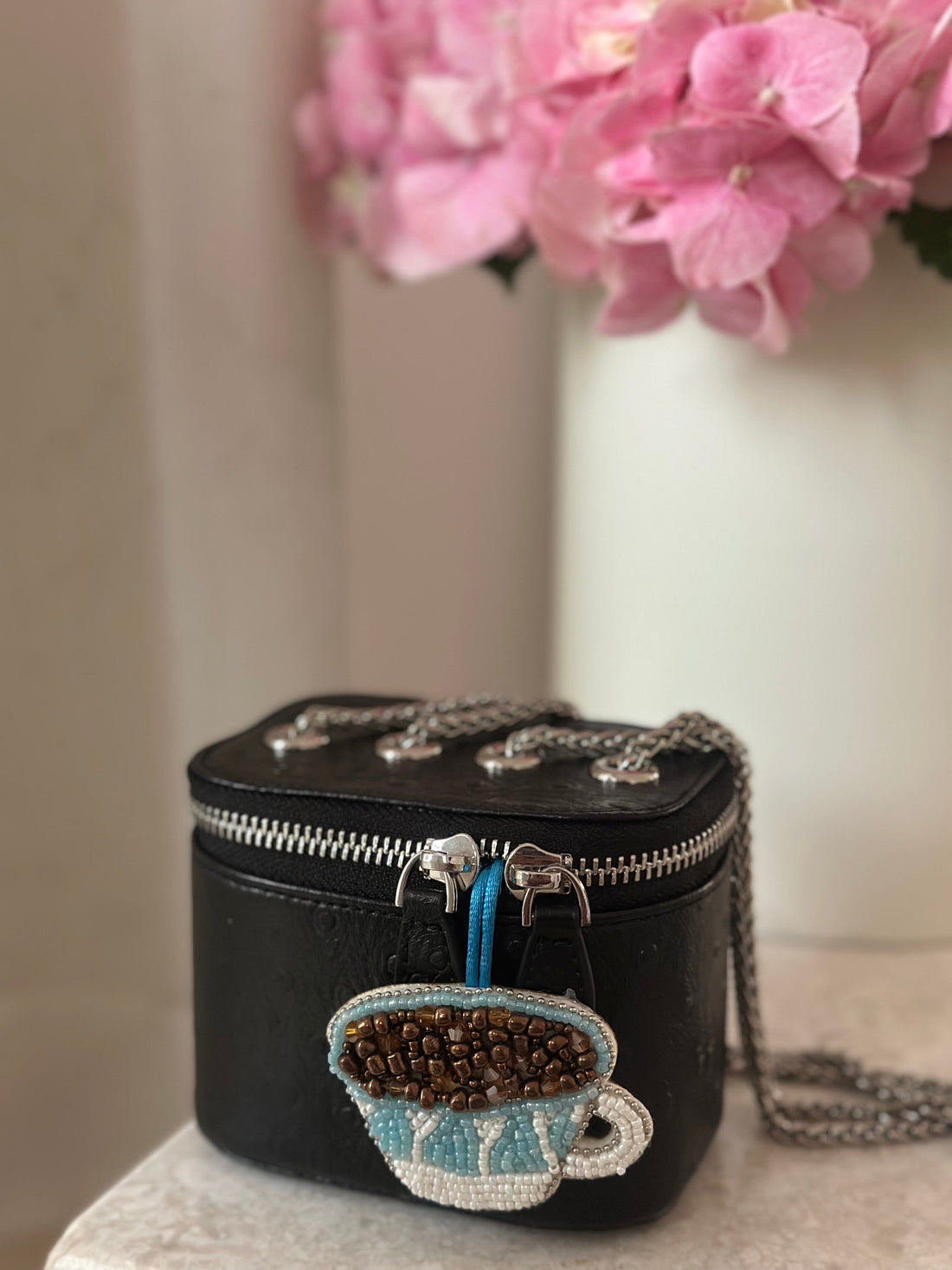 Clear Black Mini Bag