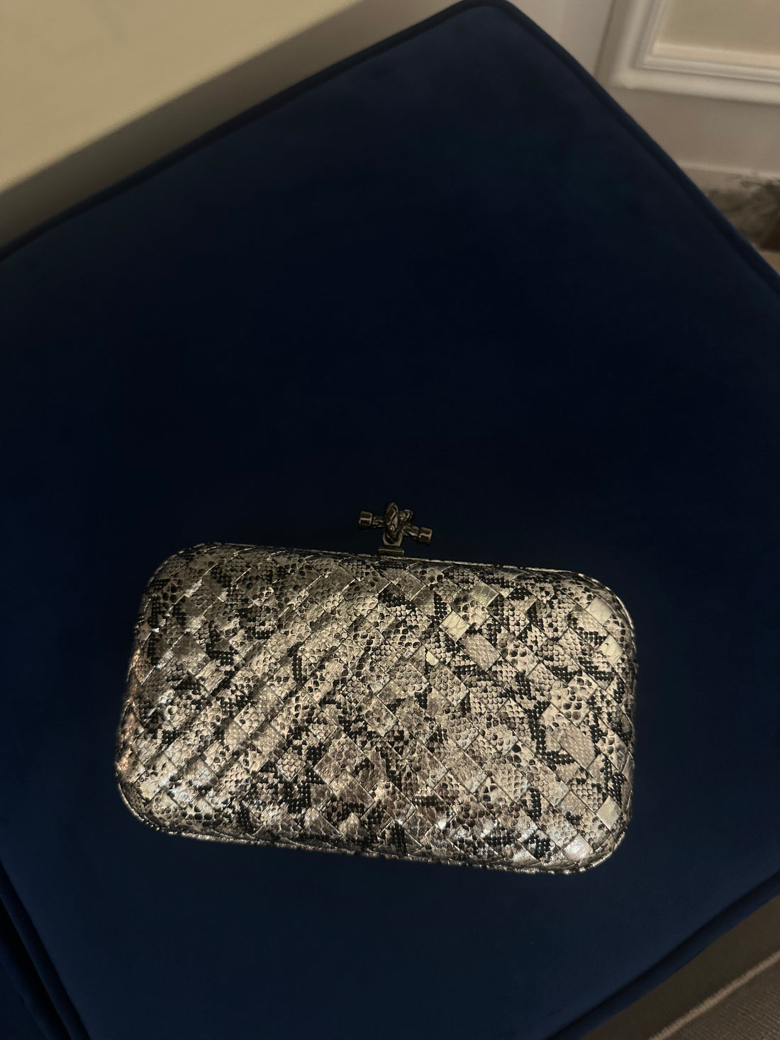 Limited  silver clutch