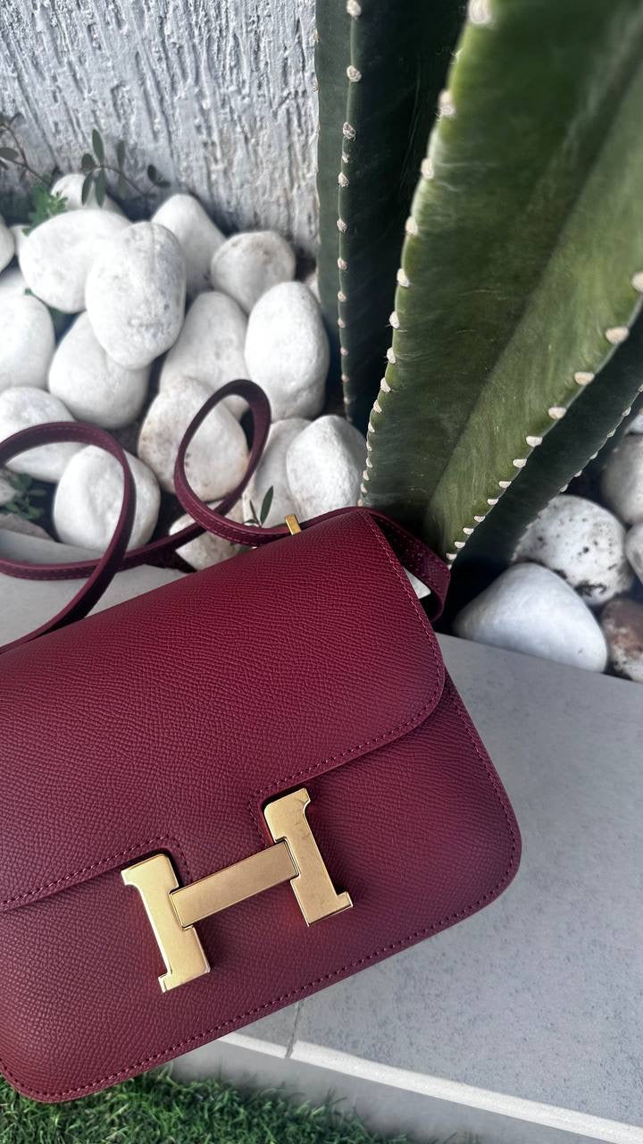 Bottega Pouch - Maroon