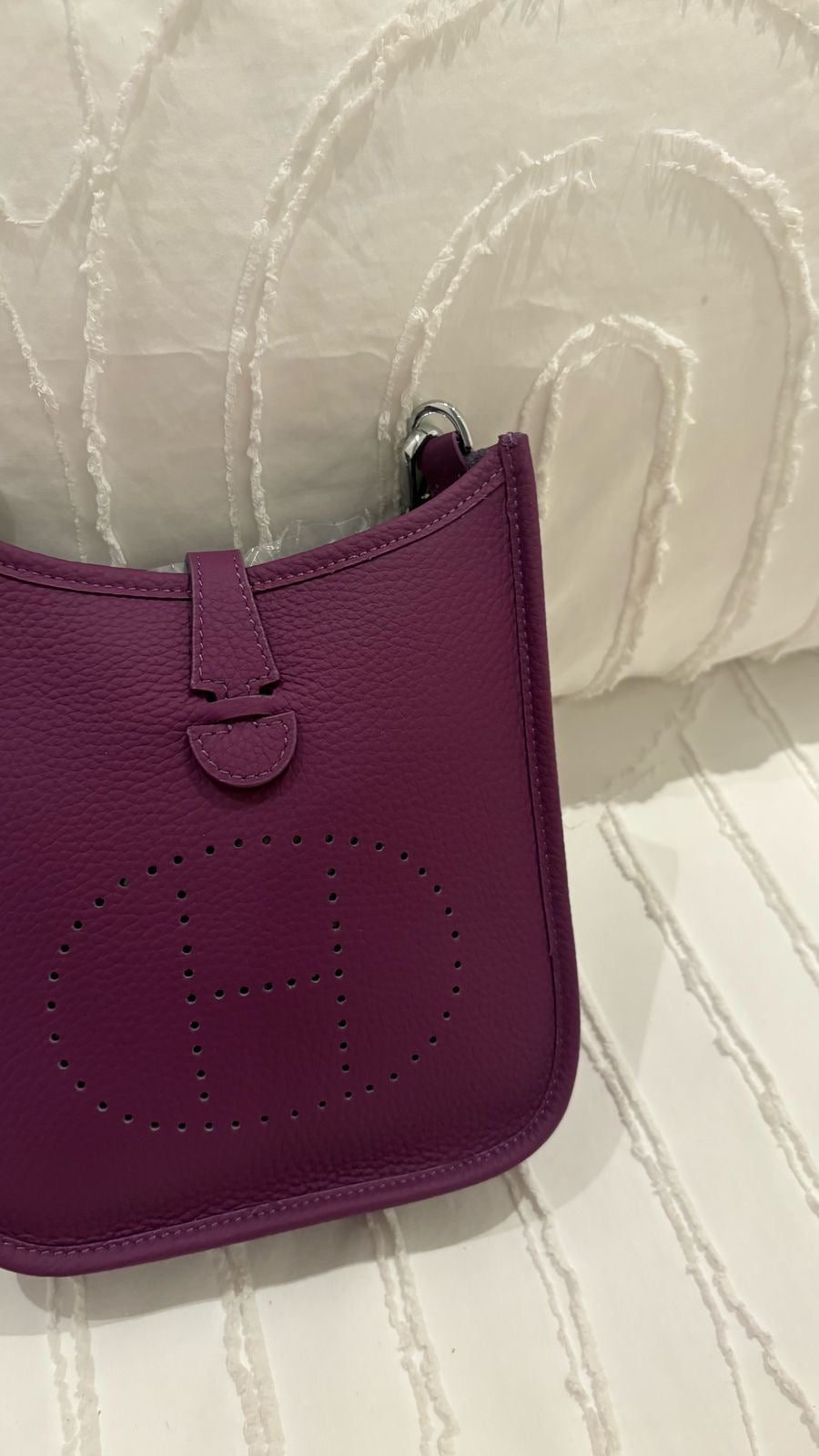Hermes Evelyne Bag - Purple