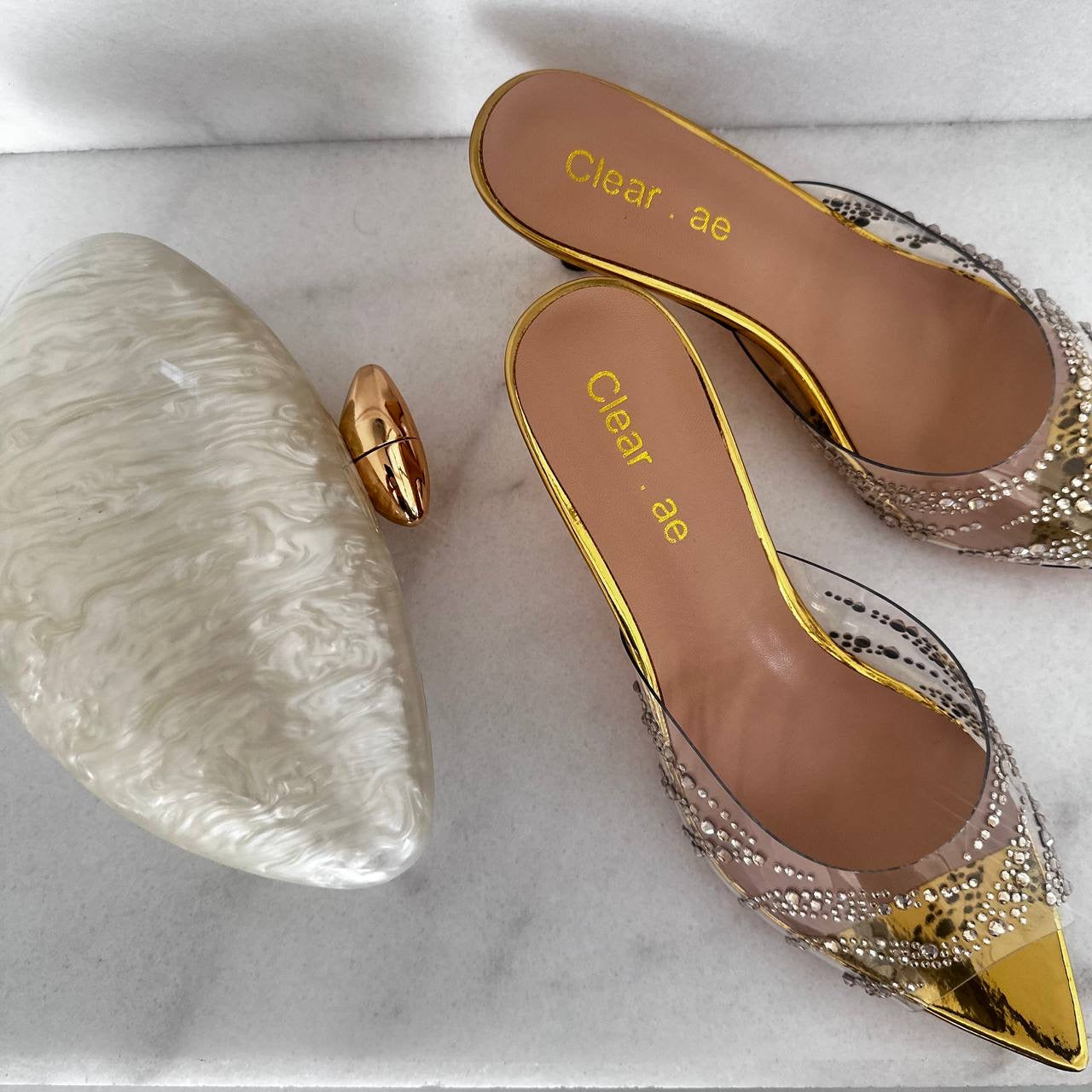 Unique Gold Heels – Luxury Statement Shoes for Women