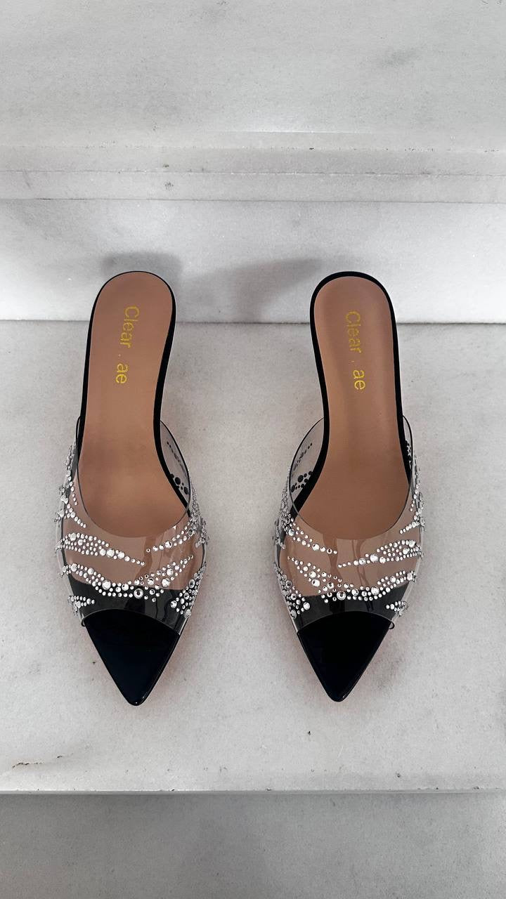 Unique Black Heels