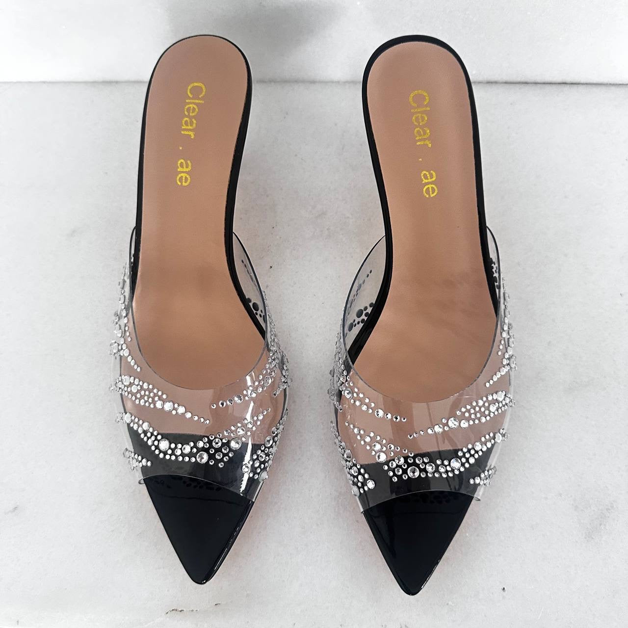 Unique Black Heels