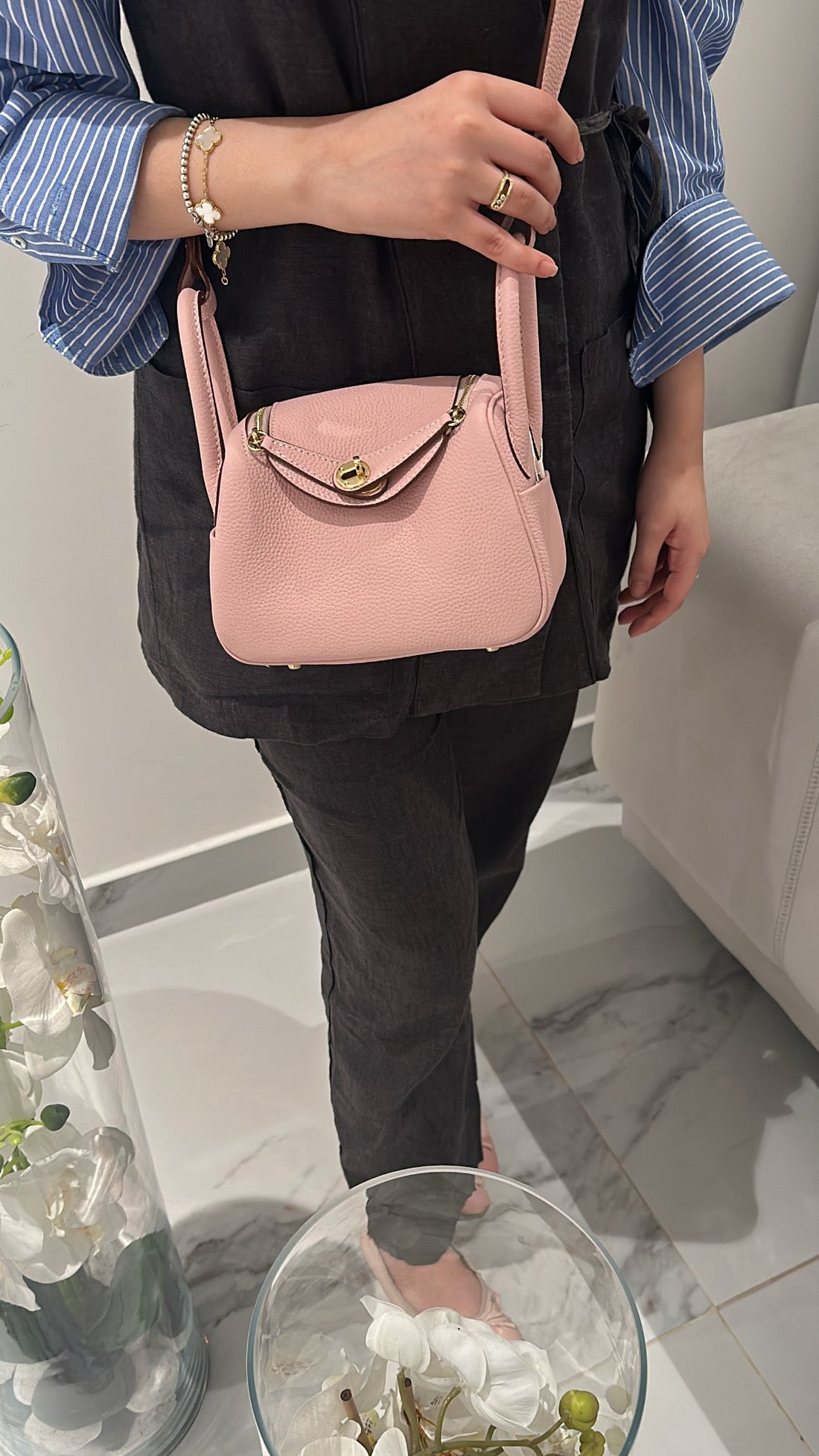 Lindy Bag - Baby Pink
