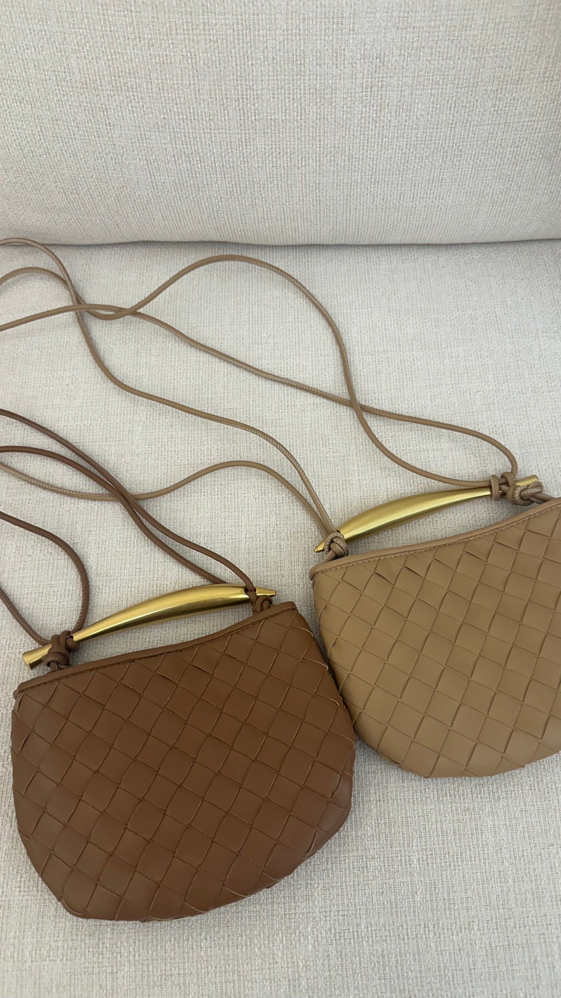 Sardine Bag Beige - Luxury Mini Bag UAE | Clear UAE
