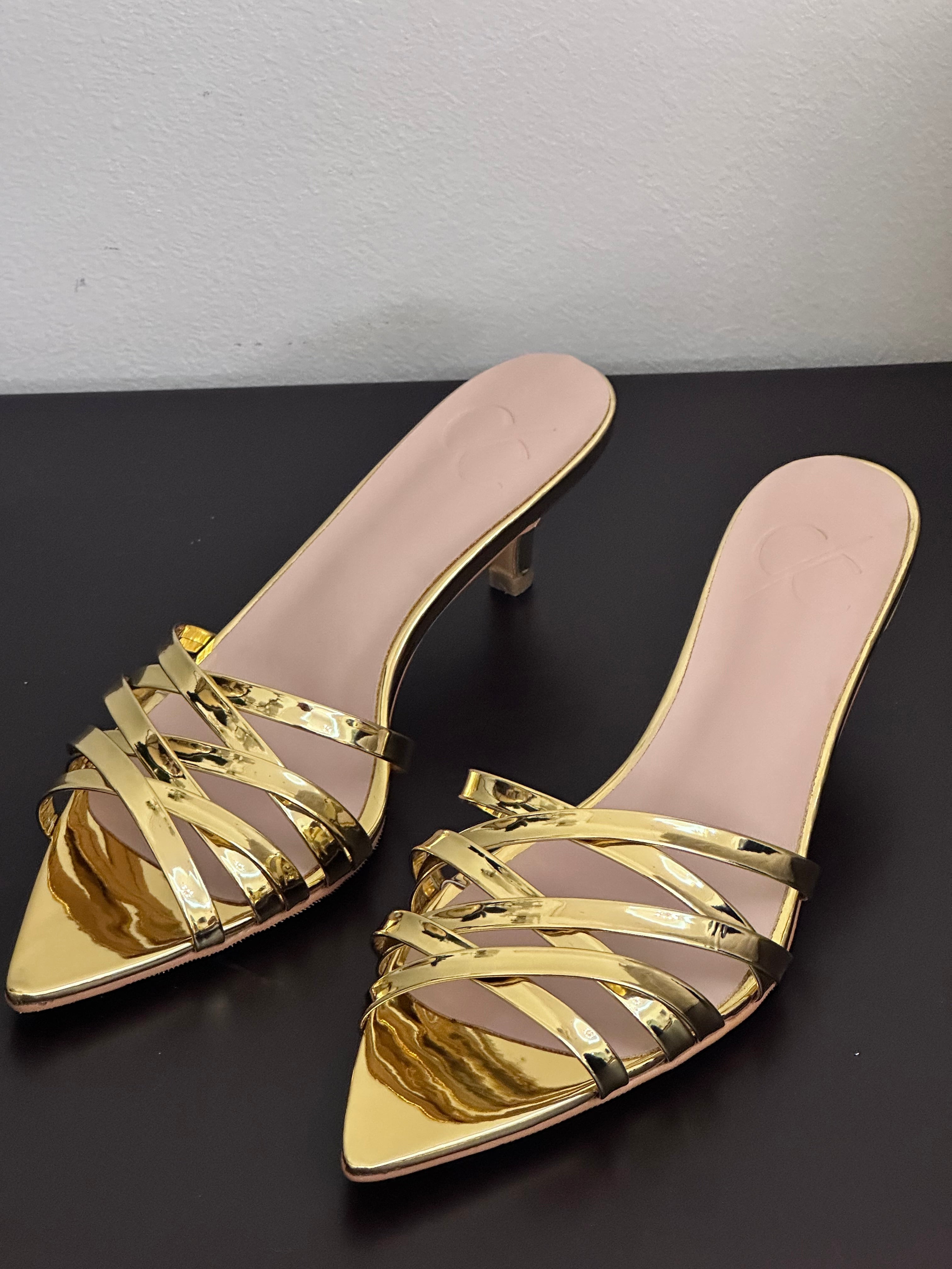 Gold 5cm Heels