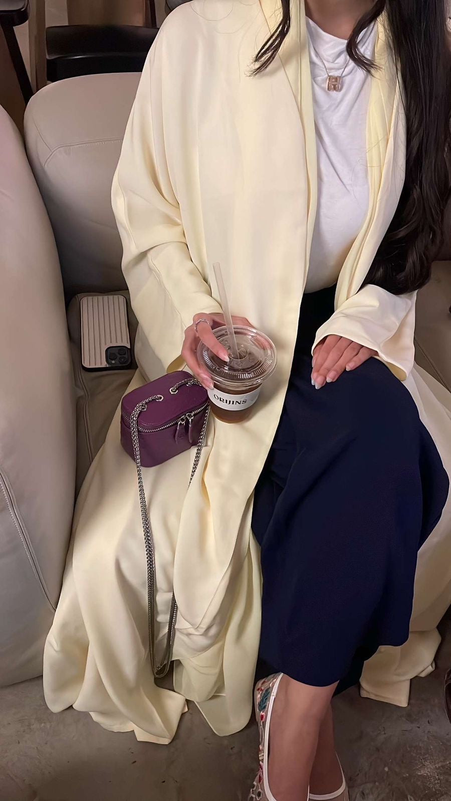 Ostrich Purple Bag