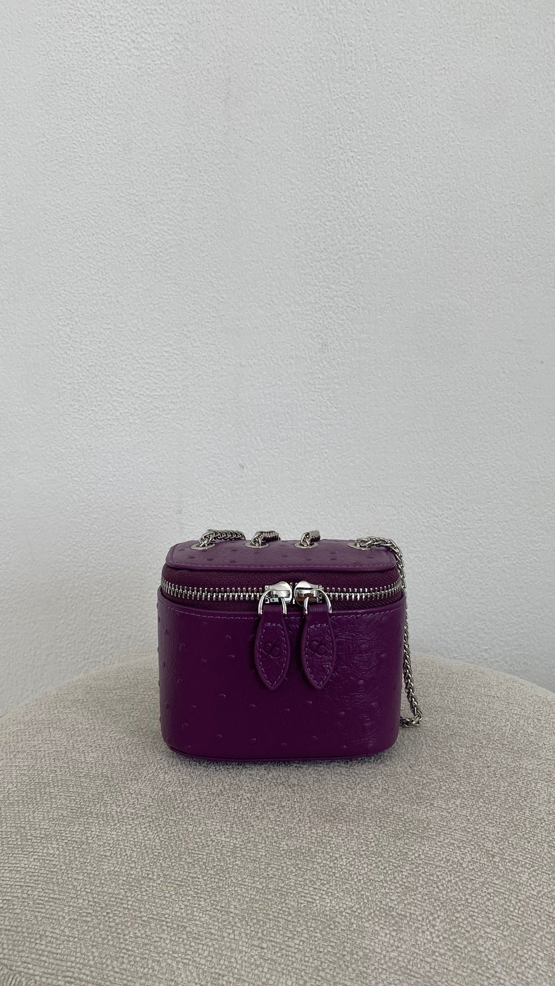 Ostrich Purple Bag