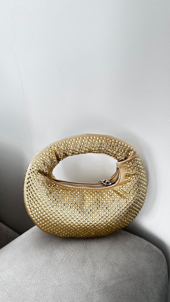 JW Bag in Gold – Luxury Evening Bag UAE | Clear UAE
