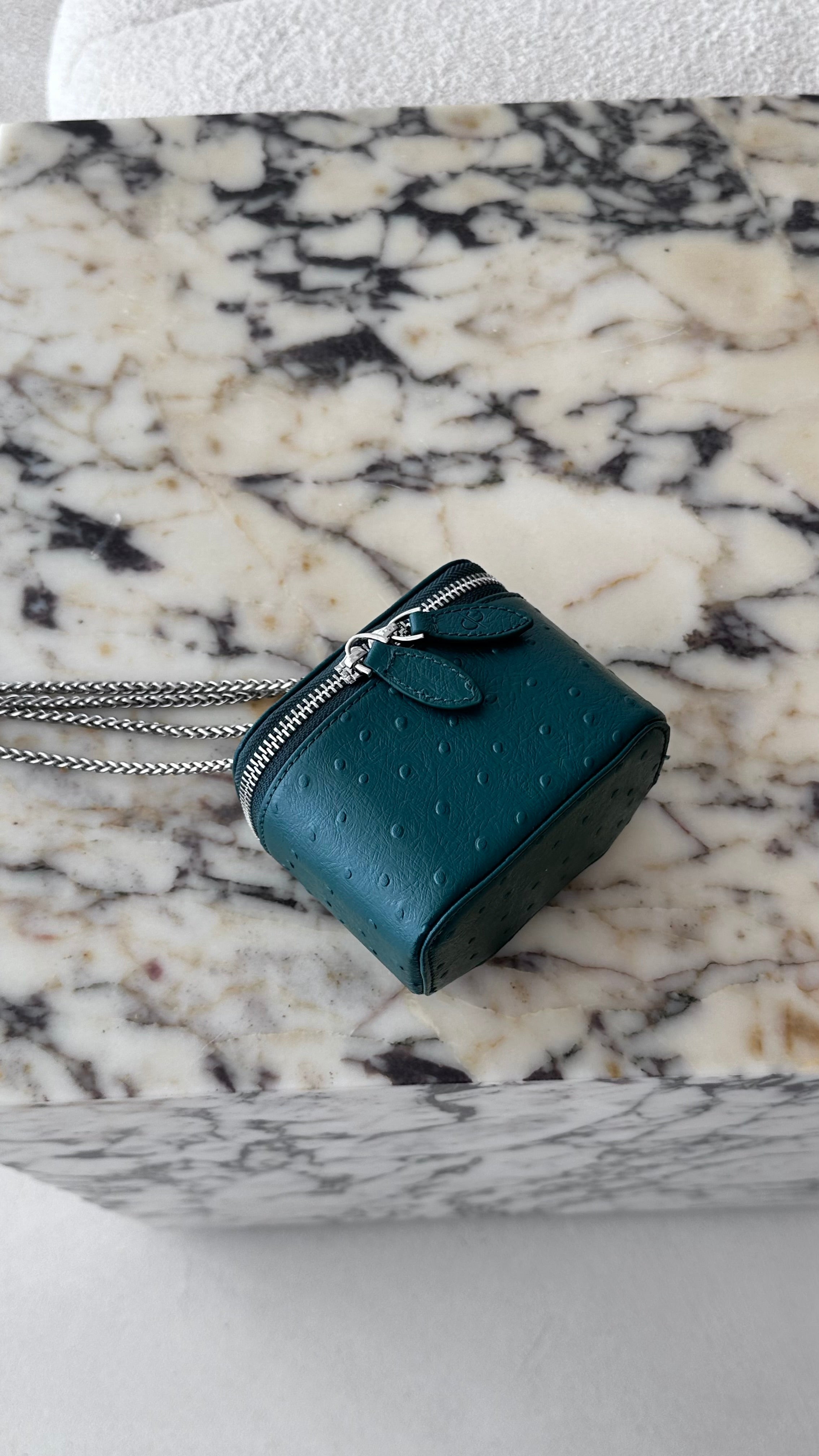 Clear Green Mini Bag