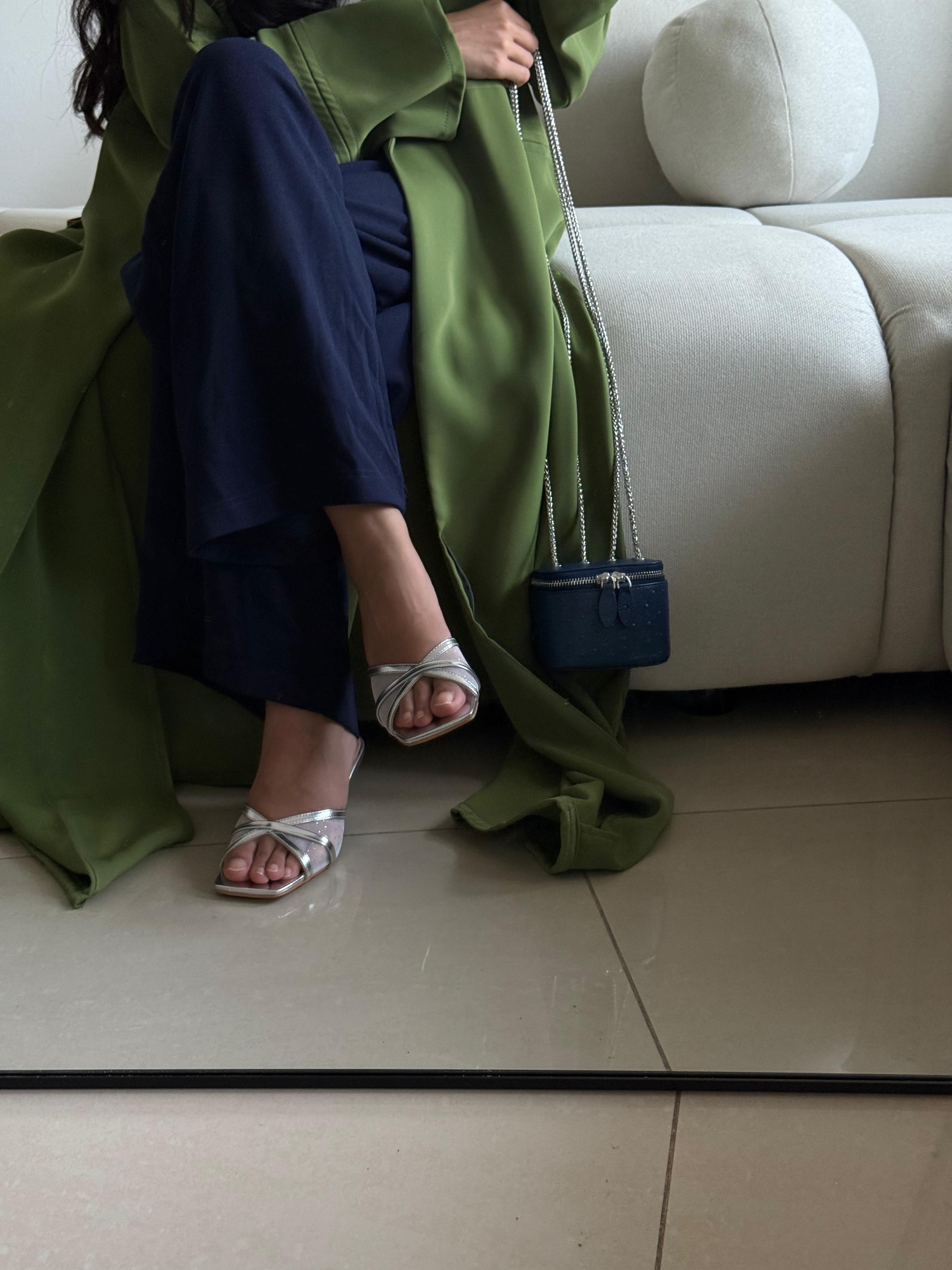 Ostrich Navy Bag